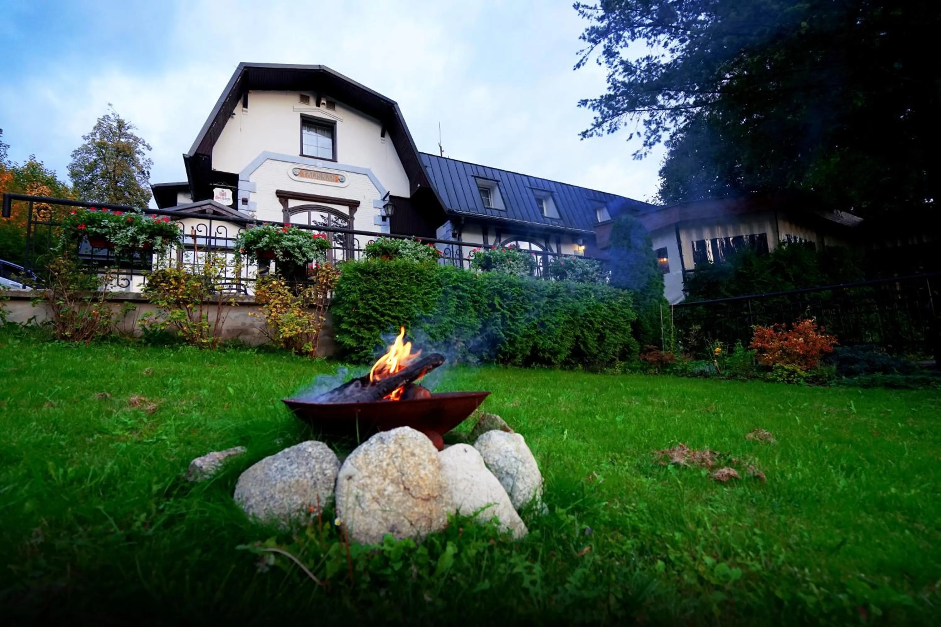 Facade/entrance in Penzión Talisman