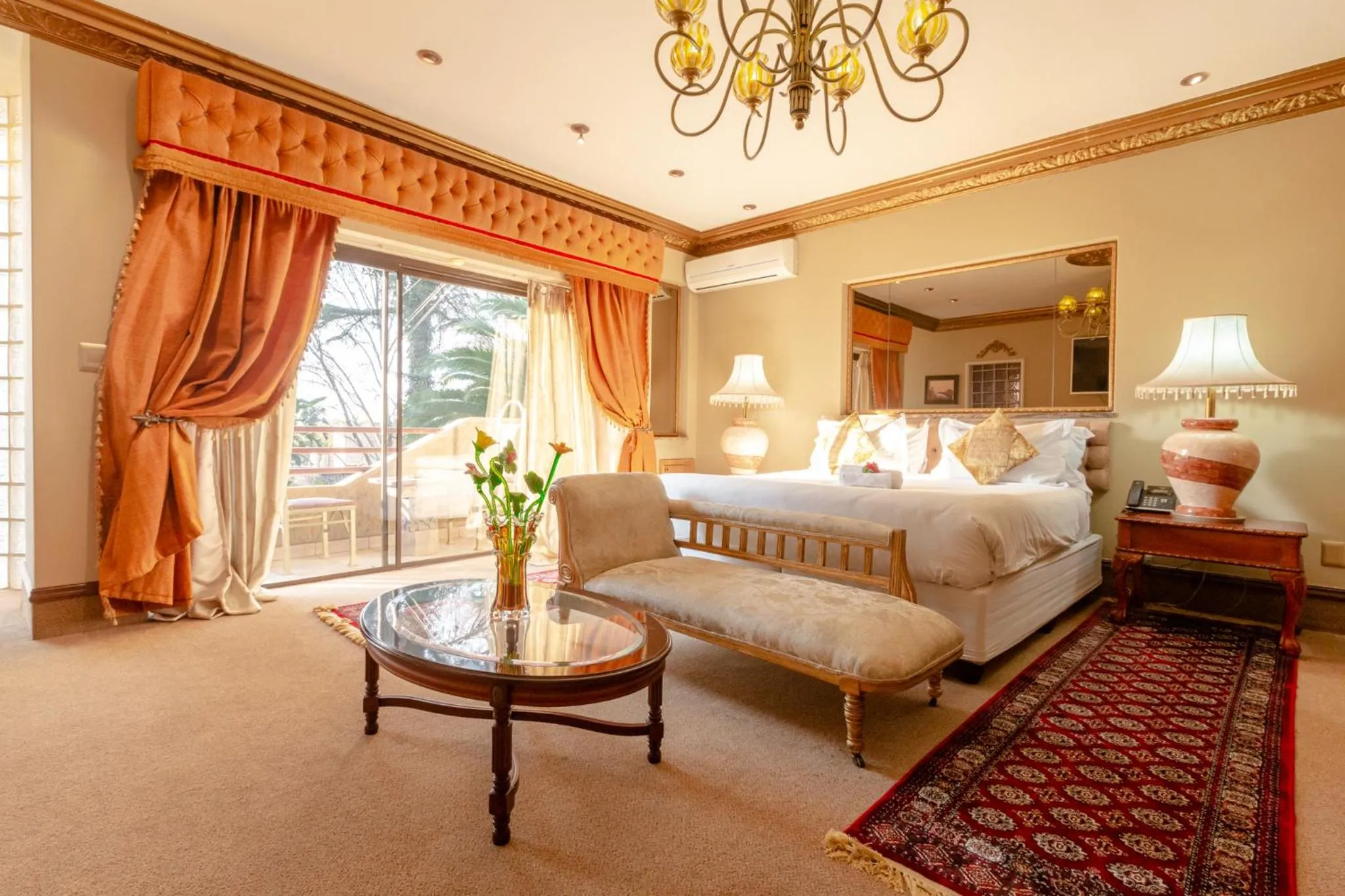 Bed in Villa Simonne