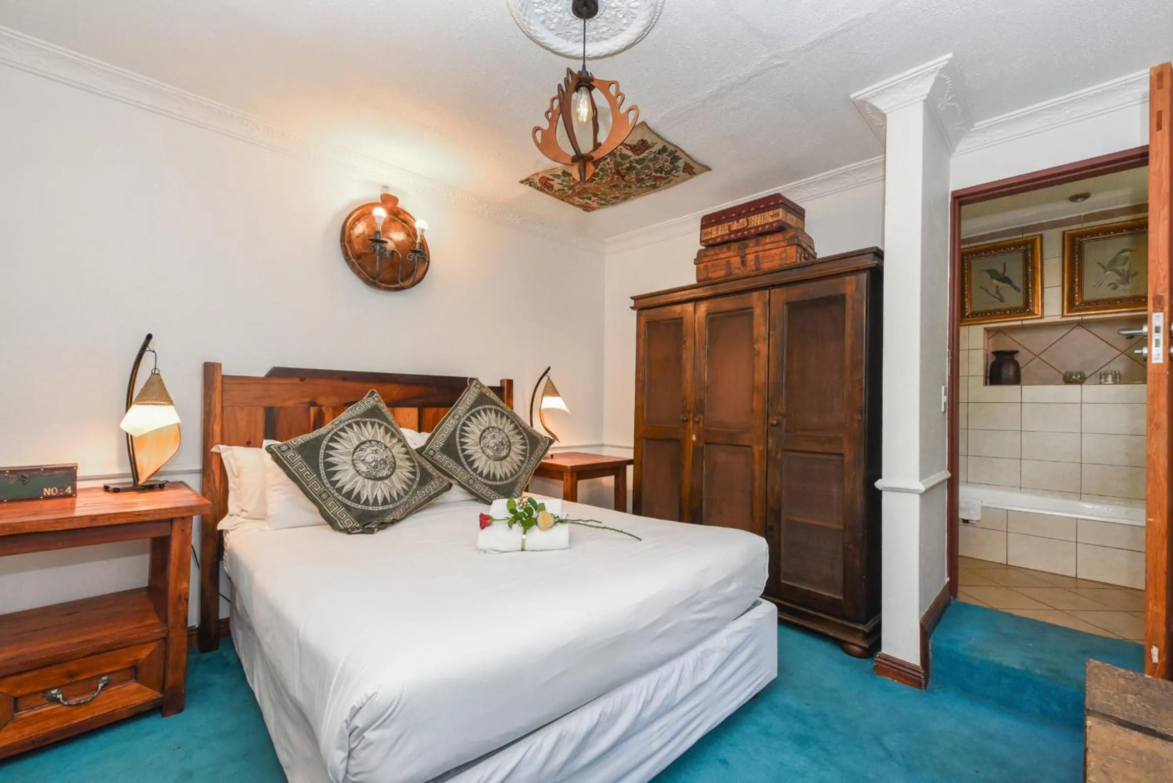 Bed in Villa Simonne