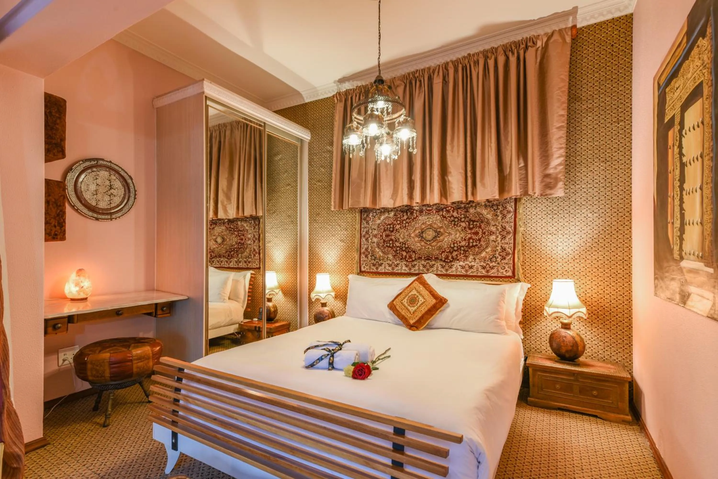 Bed in Villa Simonne