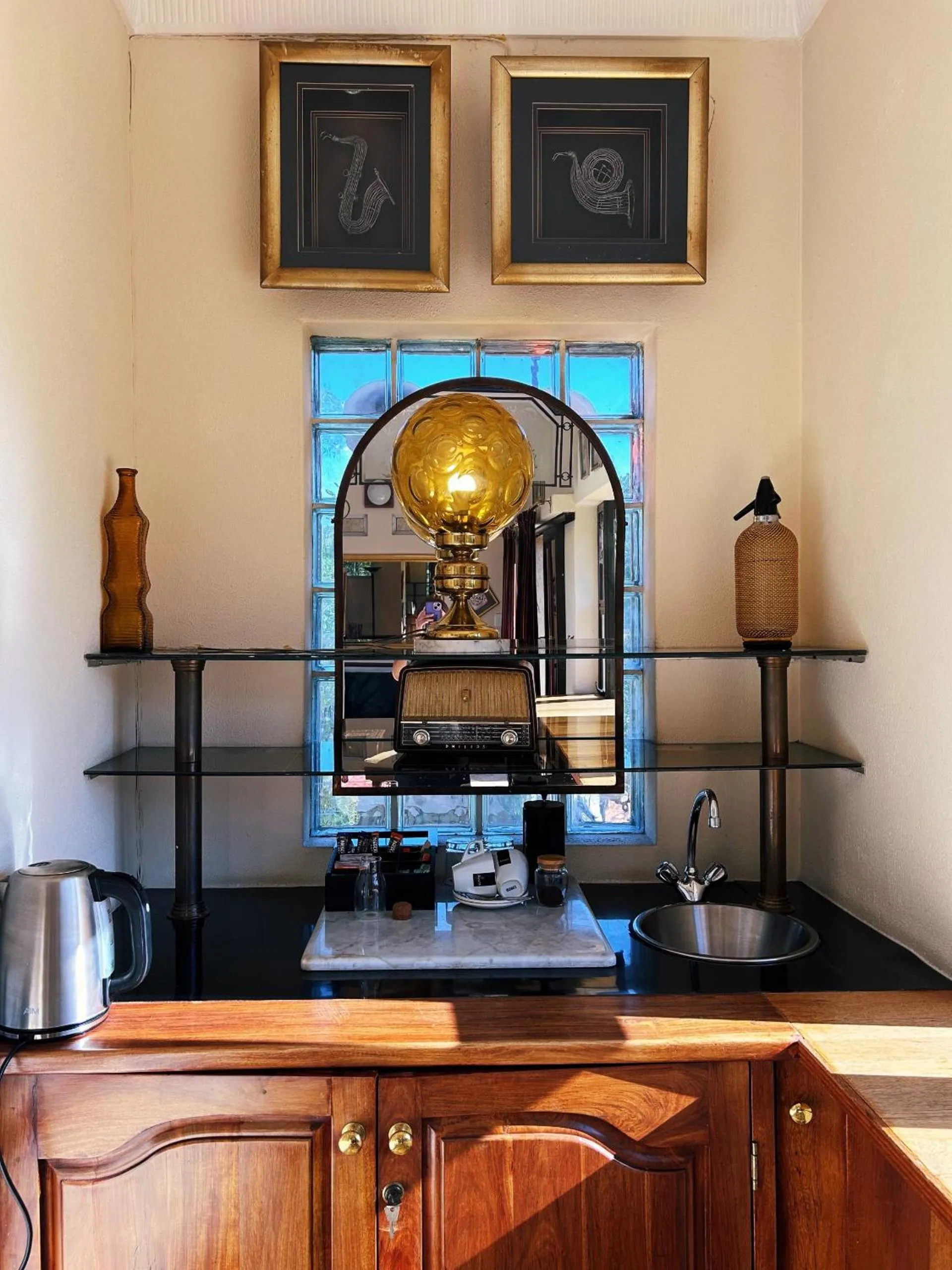 Coffee/tea facilities in Villa Simonne