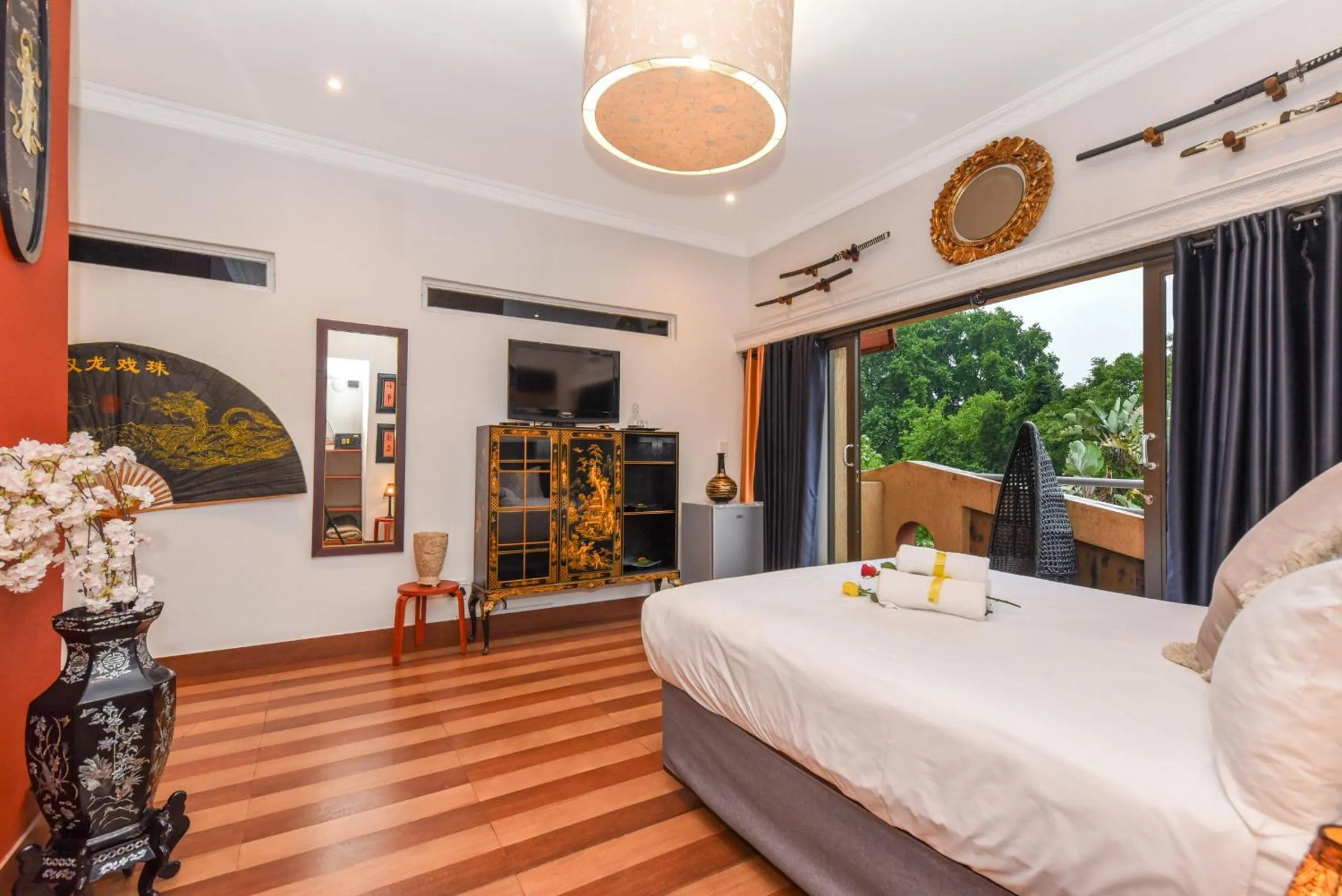 Bed in Villa Simonne