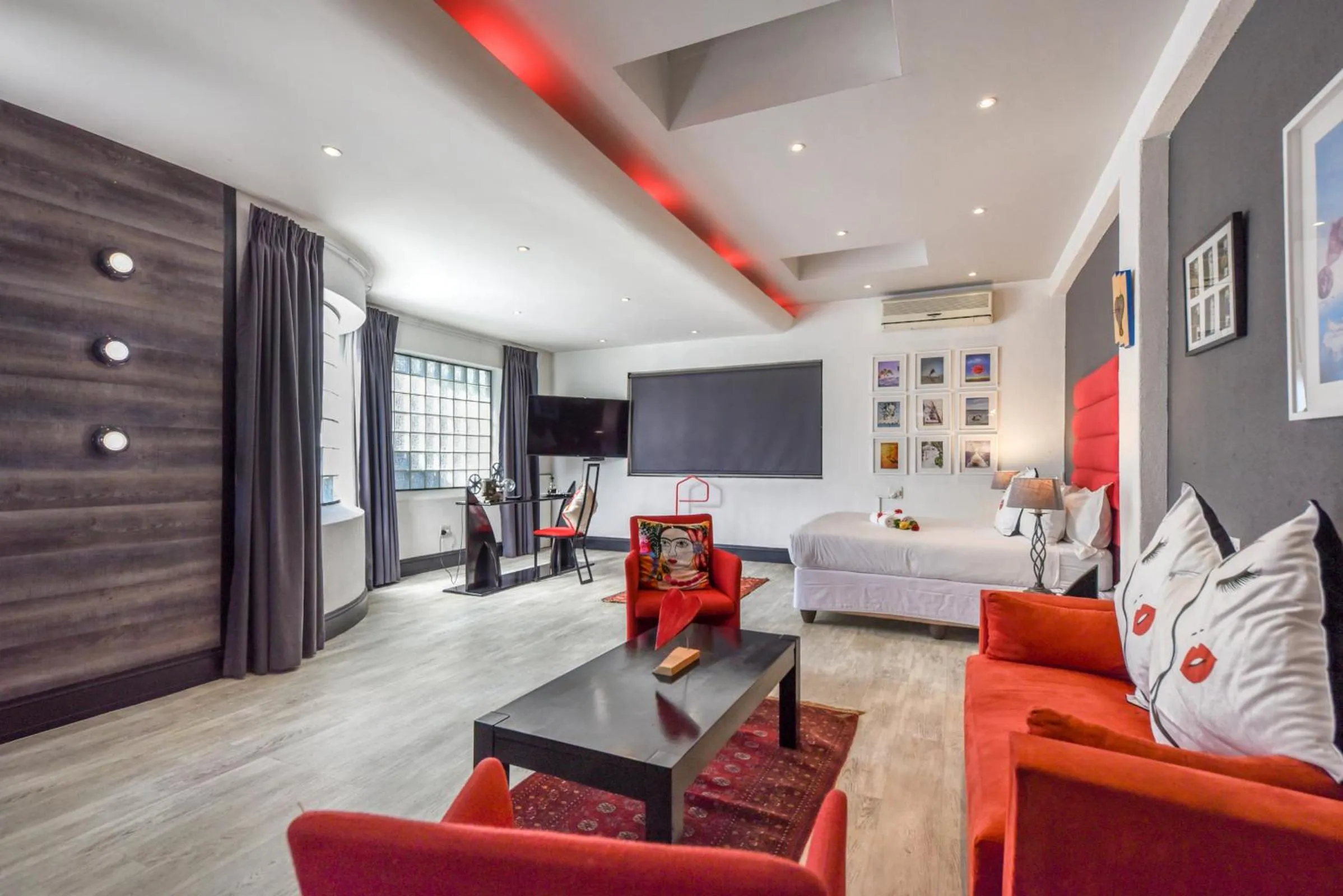 Living room in Villa Simonne