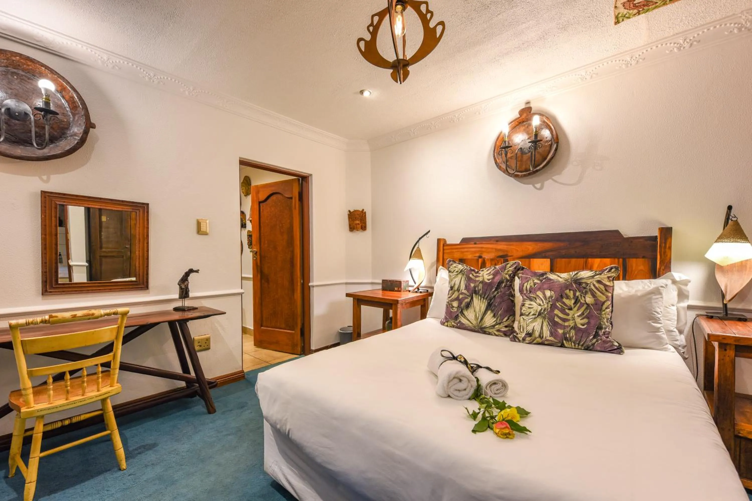 Bed in Villa Simonne