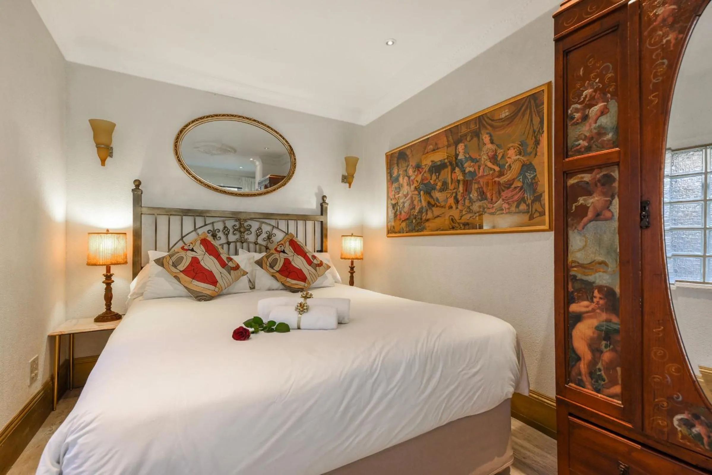 Bed in Villa Simonne