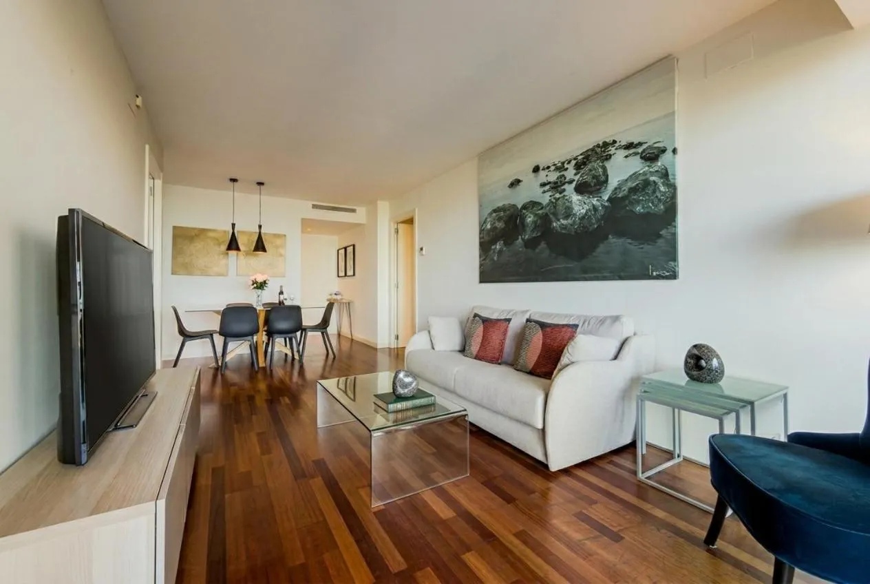 Communal lounge/ TV room in Rent Top Apartments Beach-Diagonal Mar