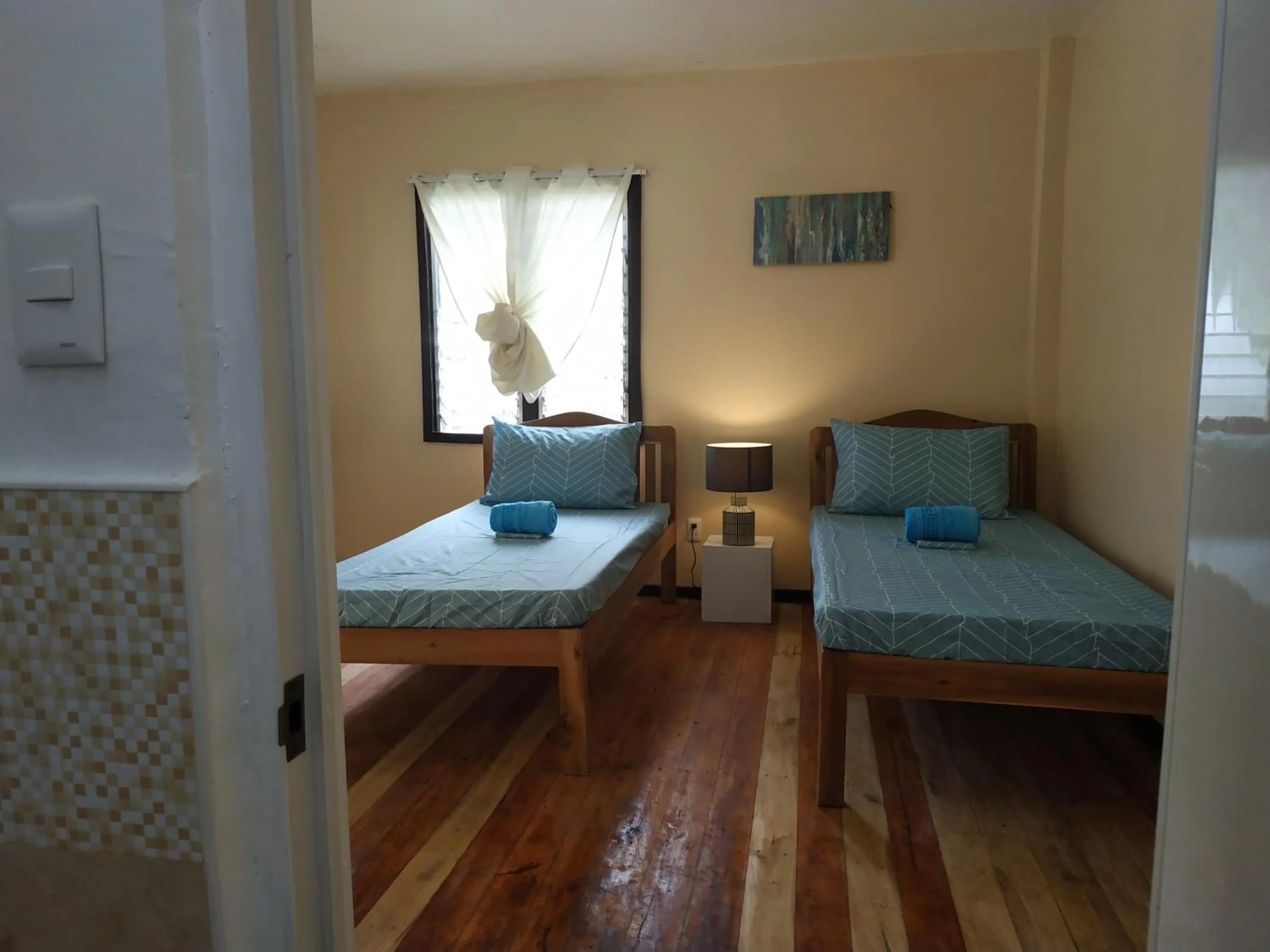 Bed in Nelmann's Nipa Huts