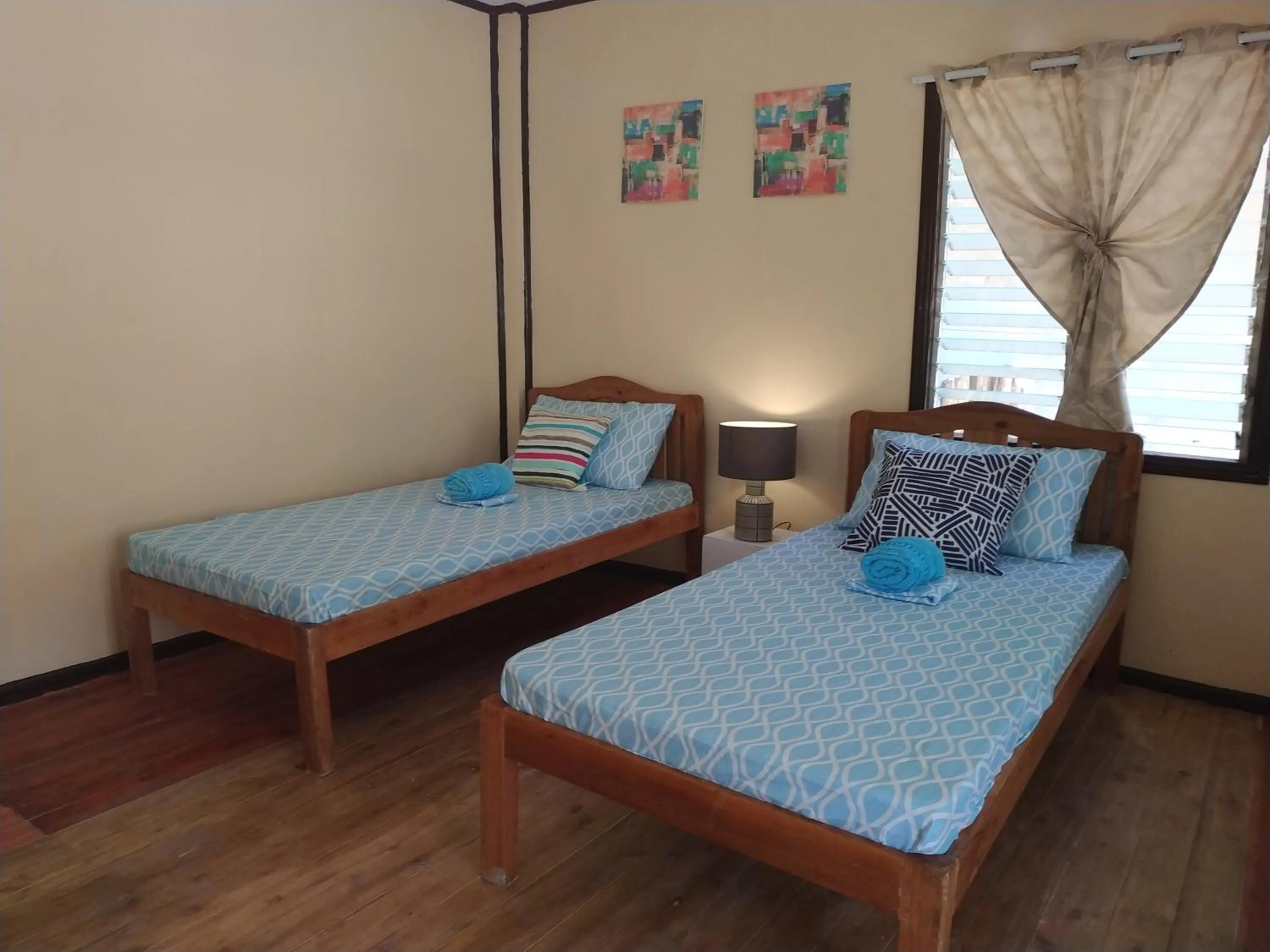 Bed in Nelmann's Nipa Huts