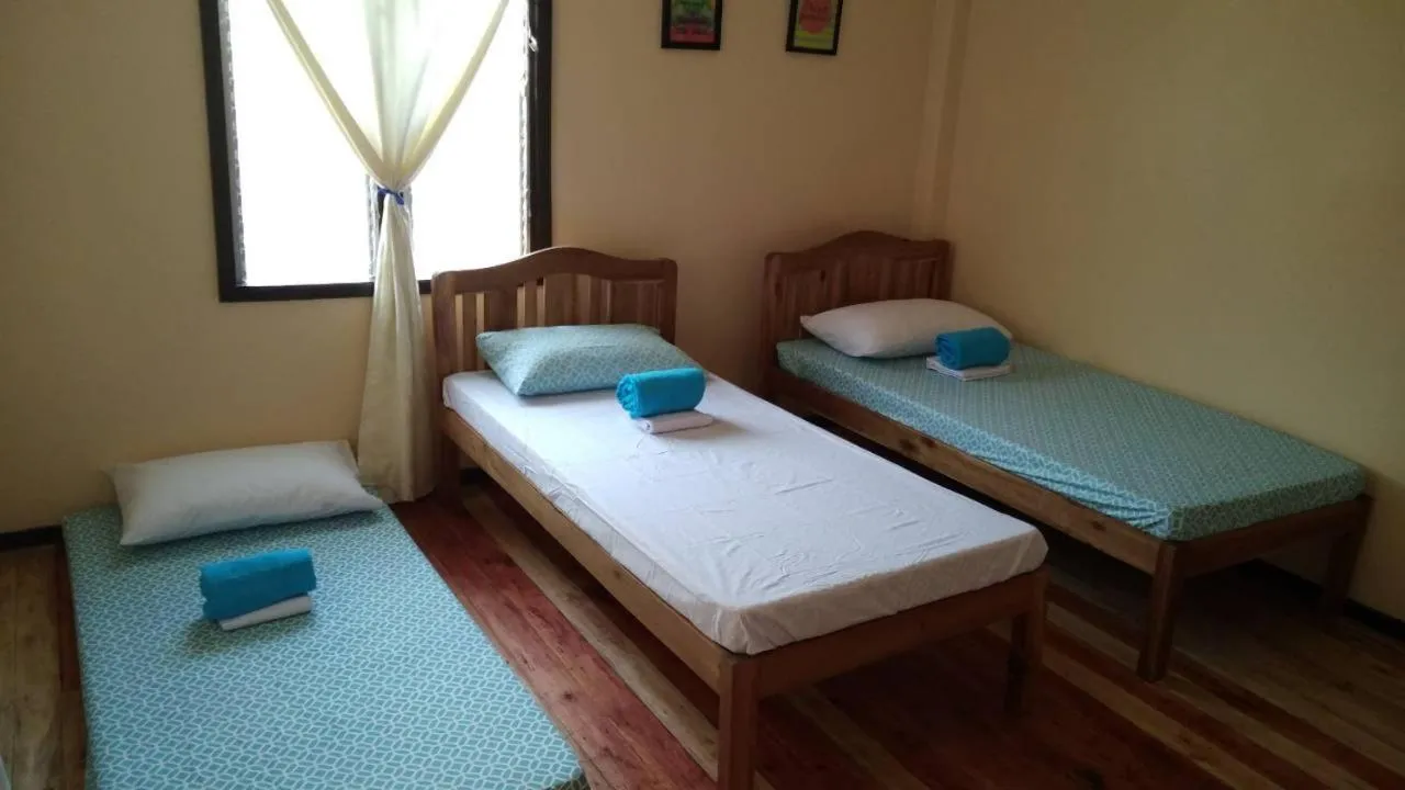 Bed in Nelmann's Nipa Huts