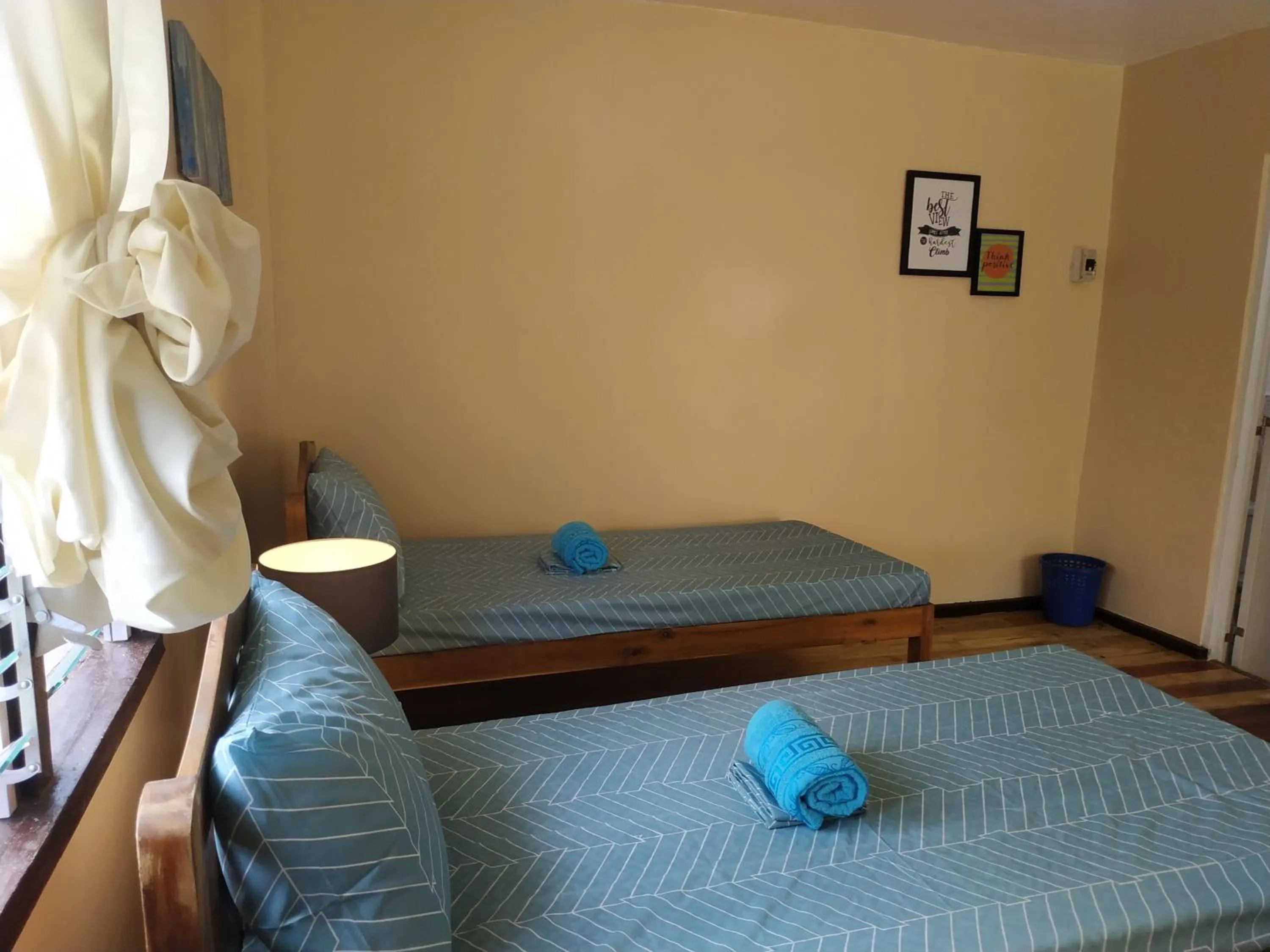 Bed in Nelmann's Nipa Huts