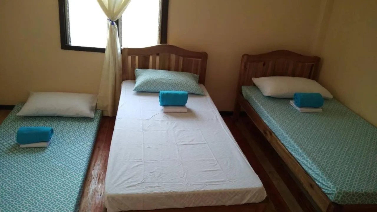 Bed in Nelmann's Nipa Huts