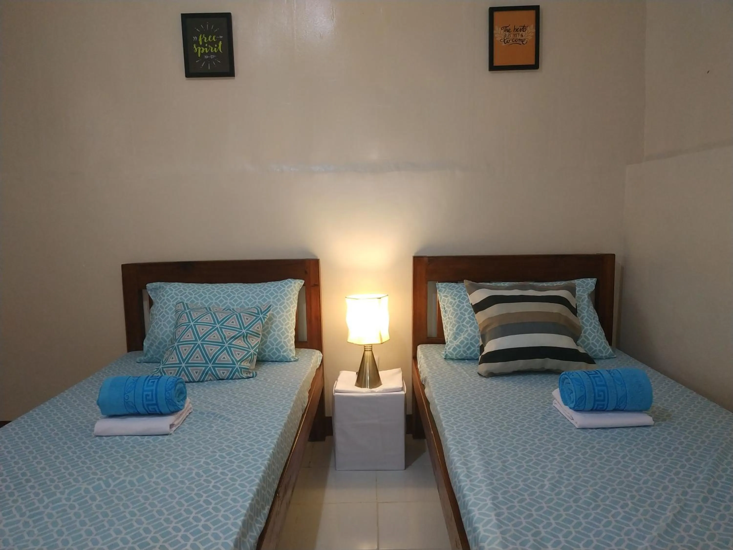 Bed in Nelmann's Nipa Huts