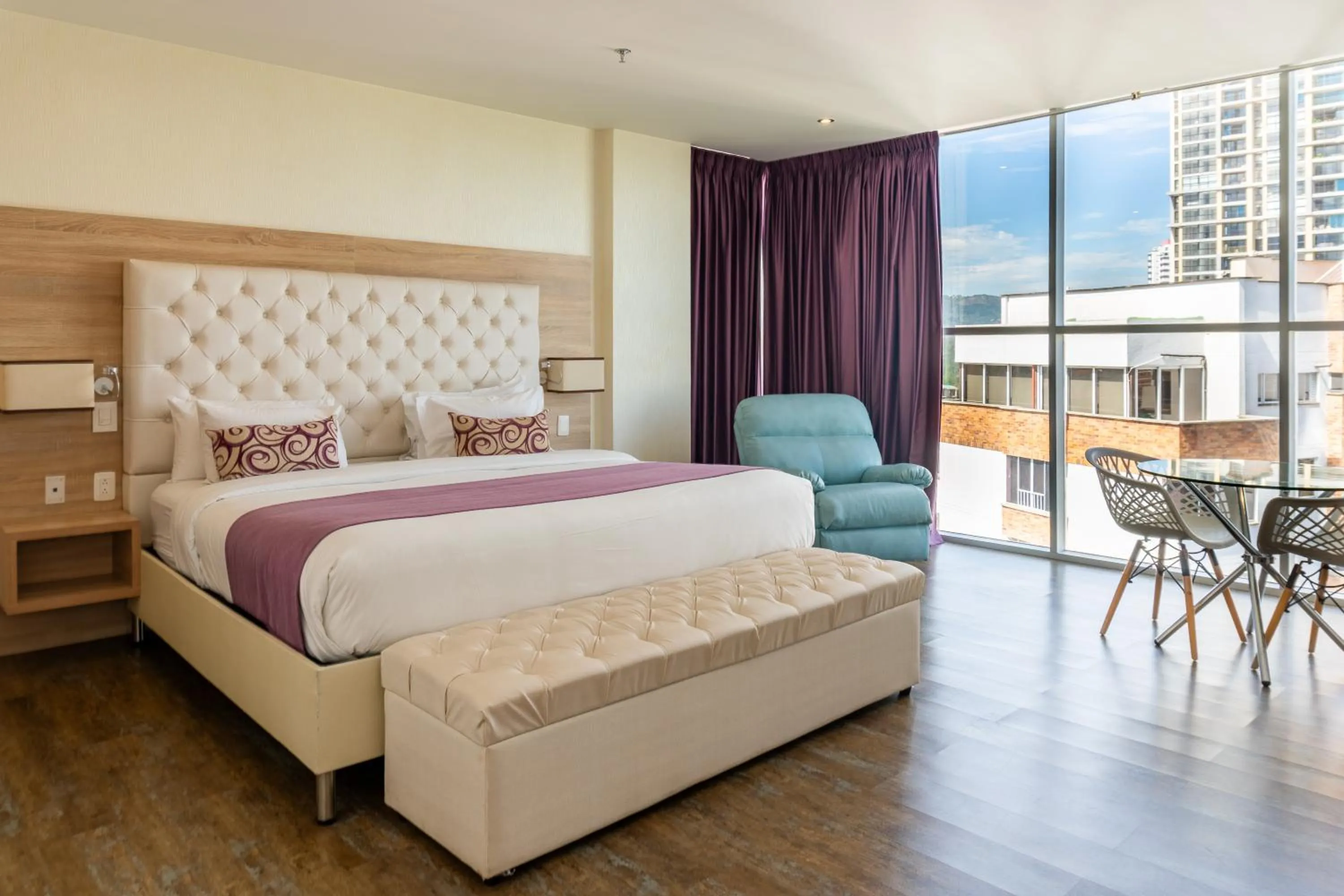 Bed in Hotel Roseliere Bucaramanga