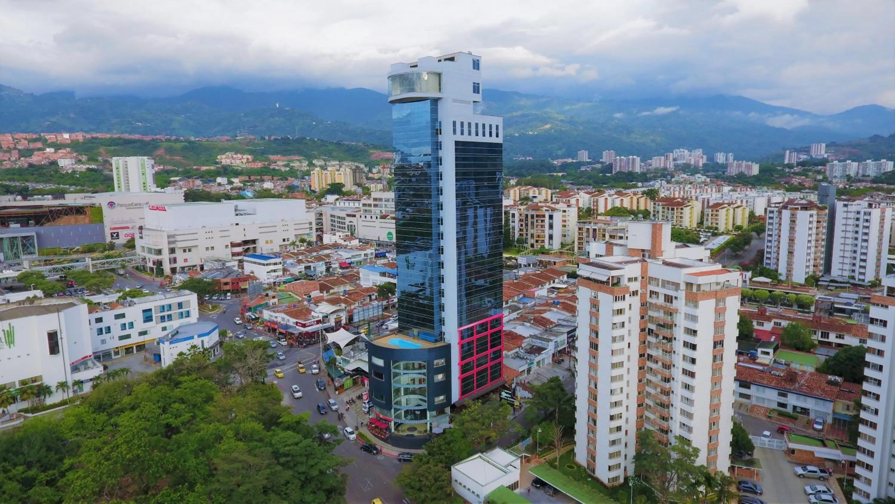 City view in Hotel Roseliere Bucaramanga