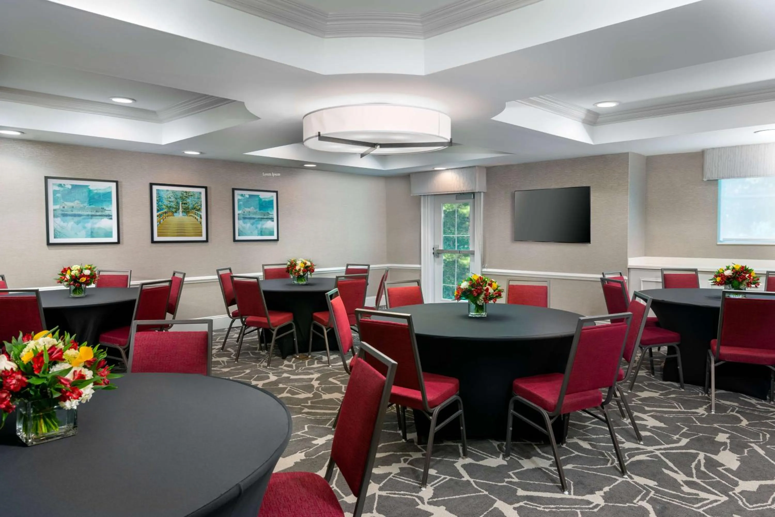 Meeting/conference room in Hampton Inn Boston Bedford Burlington