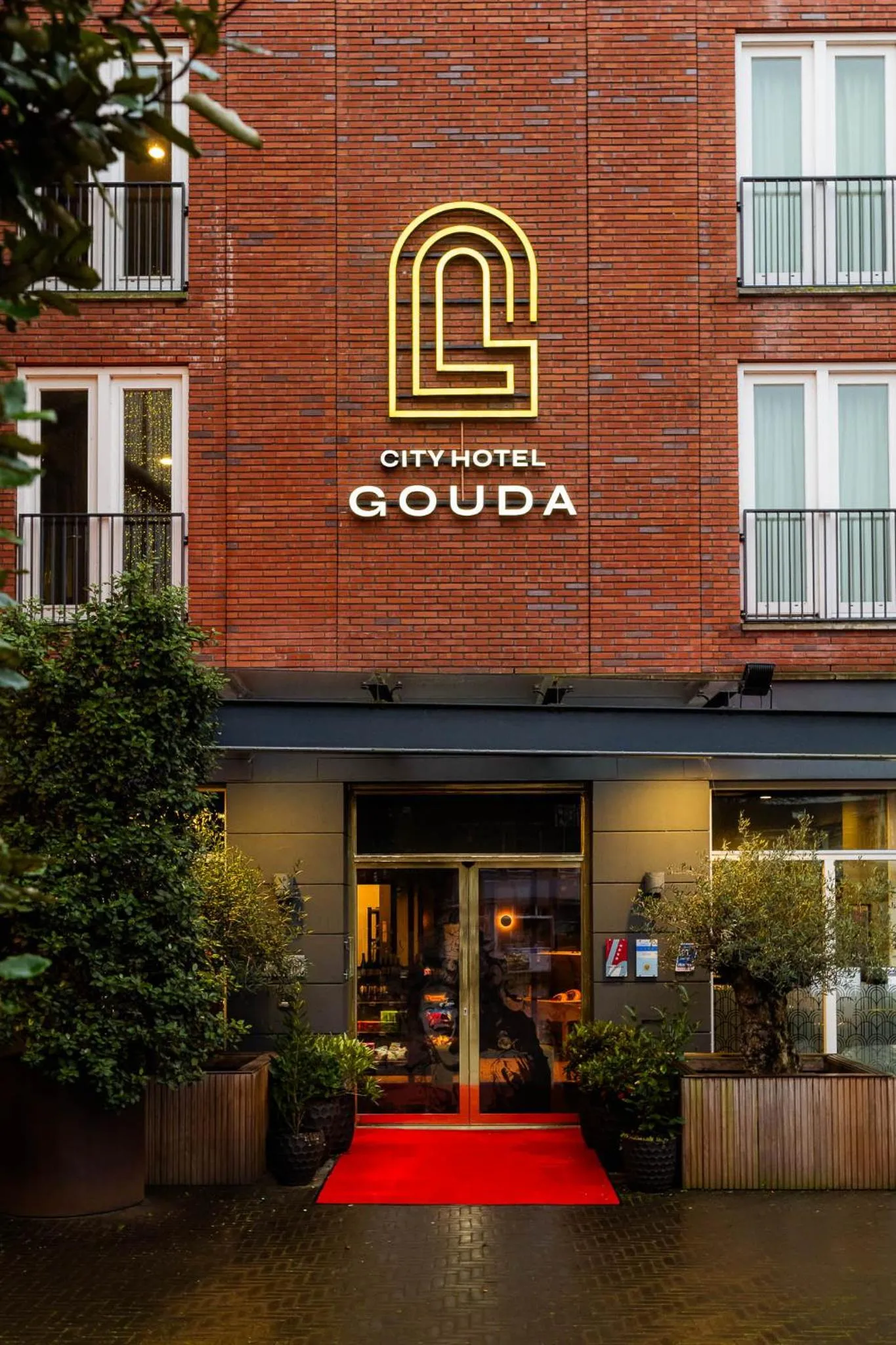 Property building in City Hotel Gouda, WorldHotels Crafted Collection