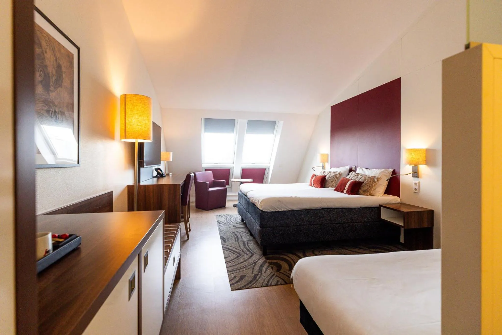 Bed in City Hotel Gouda, WorldHotels Crafted Collection