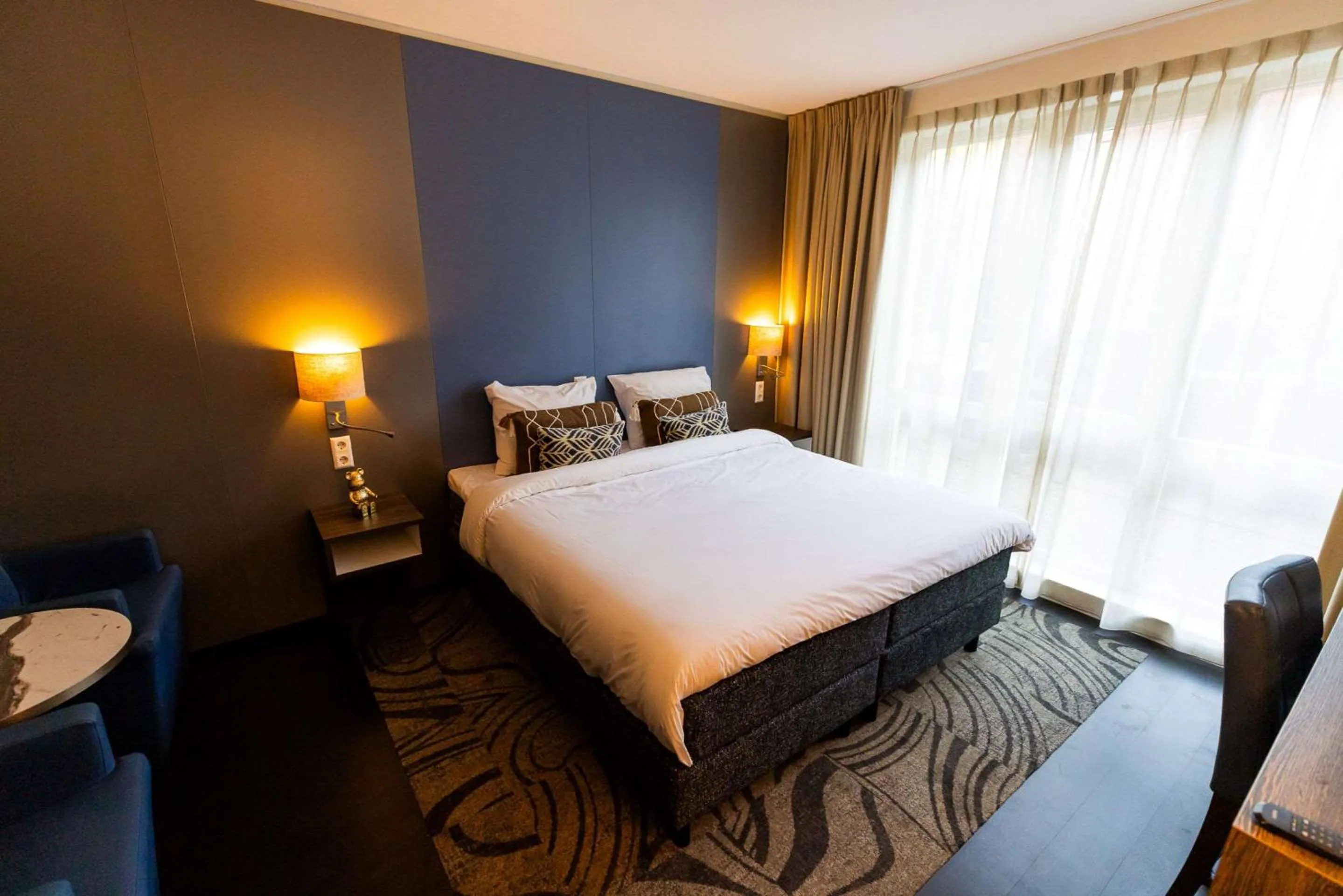 Bedroom, Bed in City Hotel Gouda, WorldHotels Crafted Collection