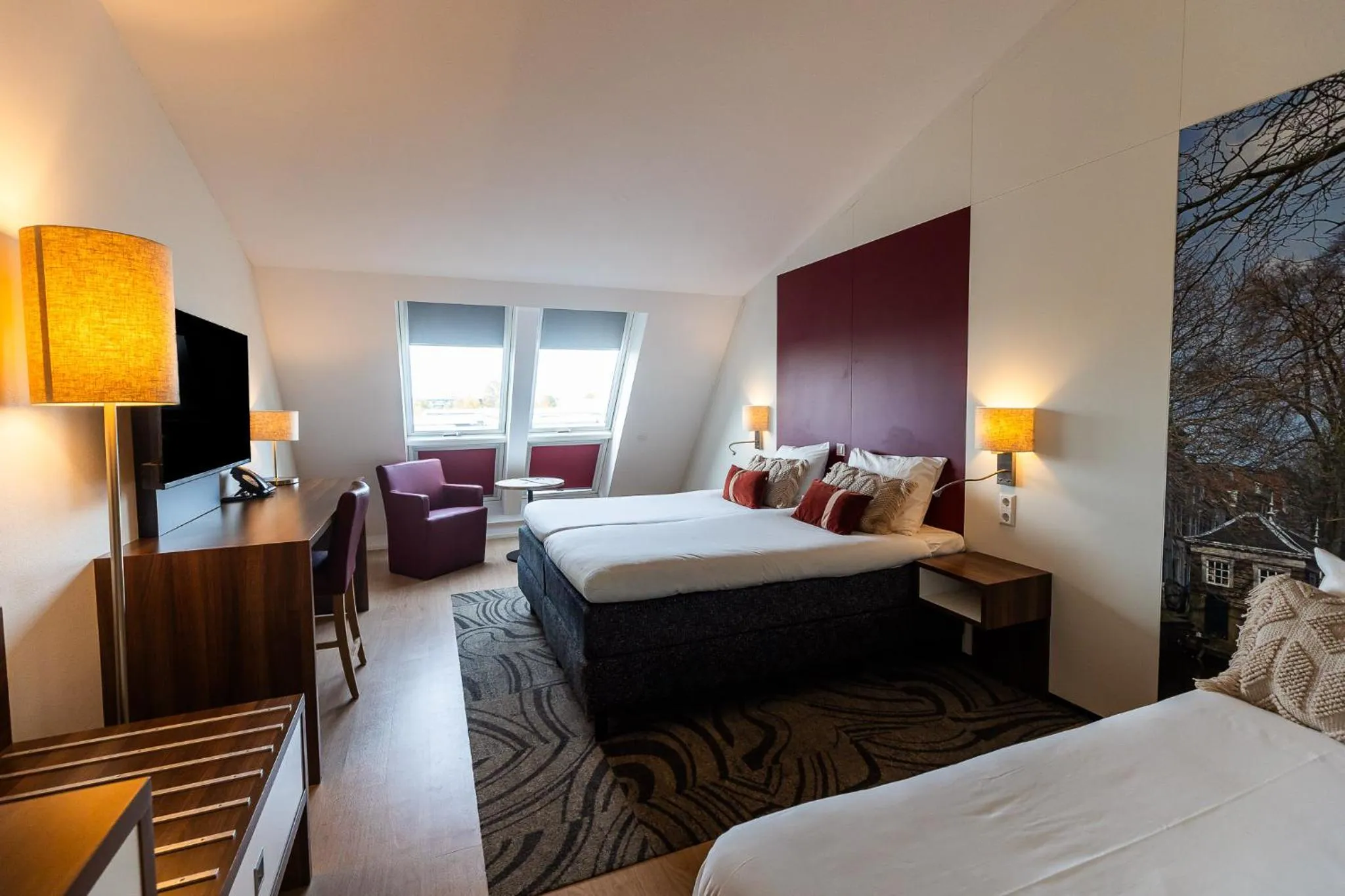 Bed in City Hotel Gouda, WorldHotels Crafted Collection