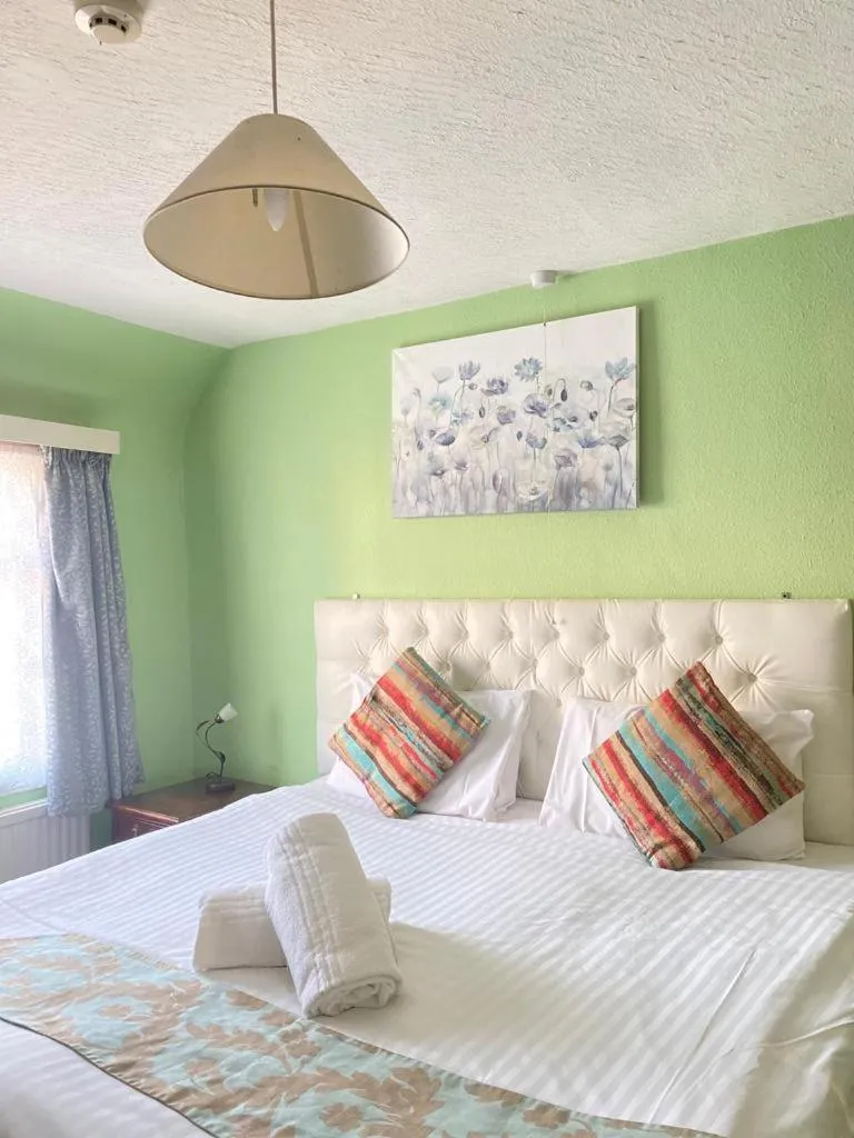 Bed in Greyfriars Lodge Canterbury