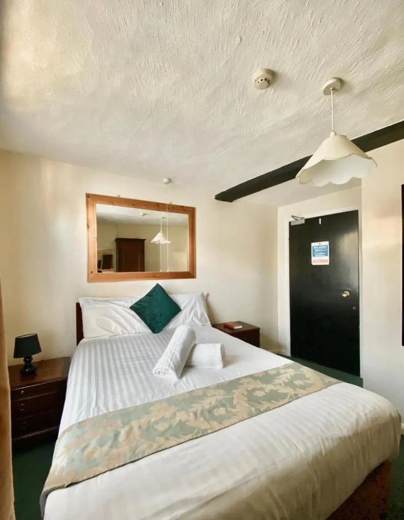 Bed in Greyfriars Lodge Canterbury