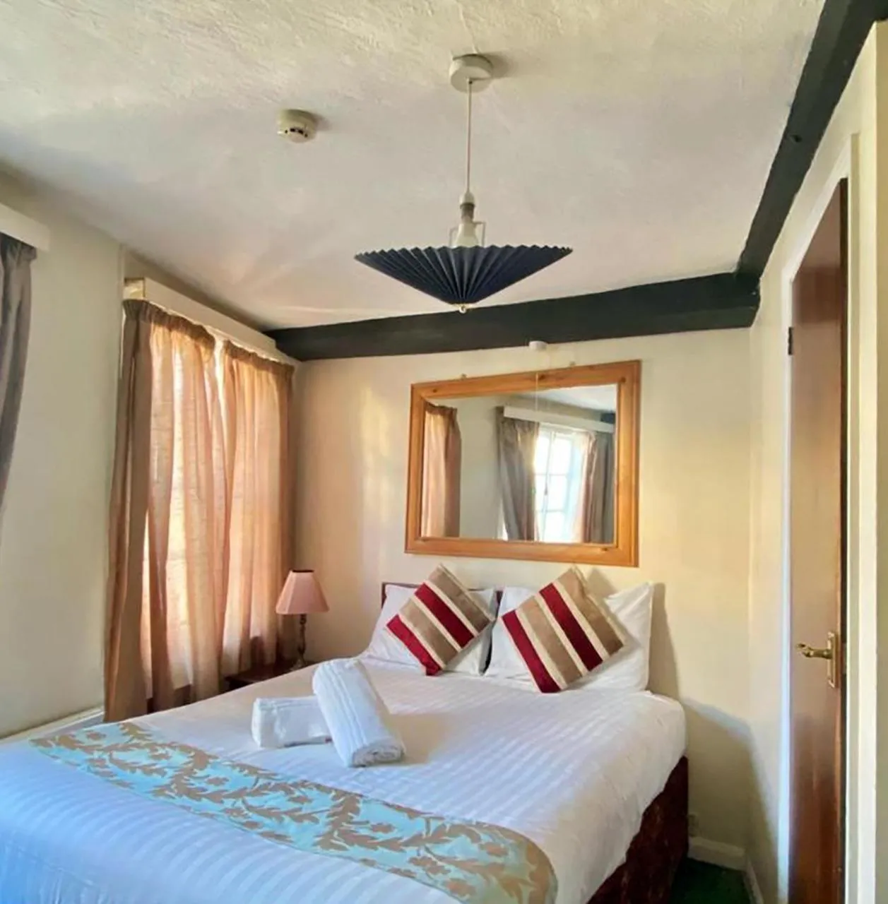 Bed in Greyfriars Lodge Canterbury