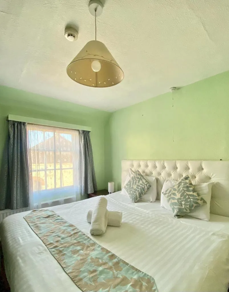 Bed in Greyfriars Lodge Canterbury