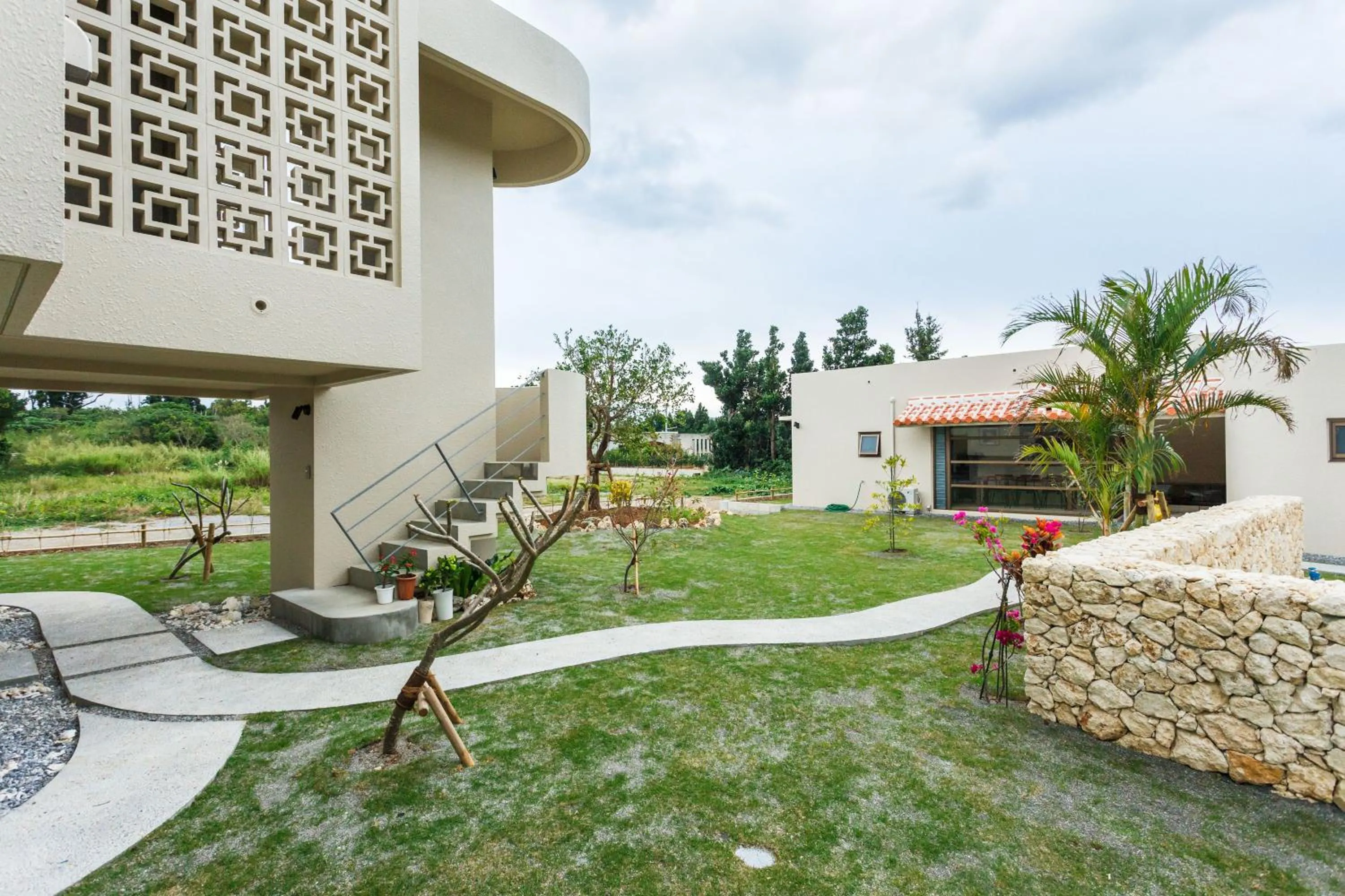 Garden in Akabana Inn