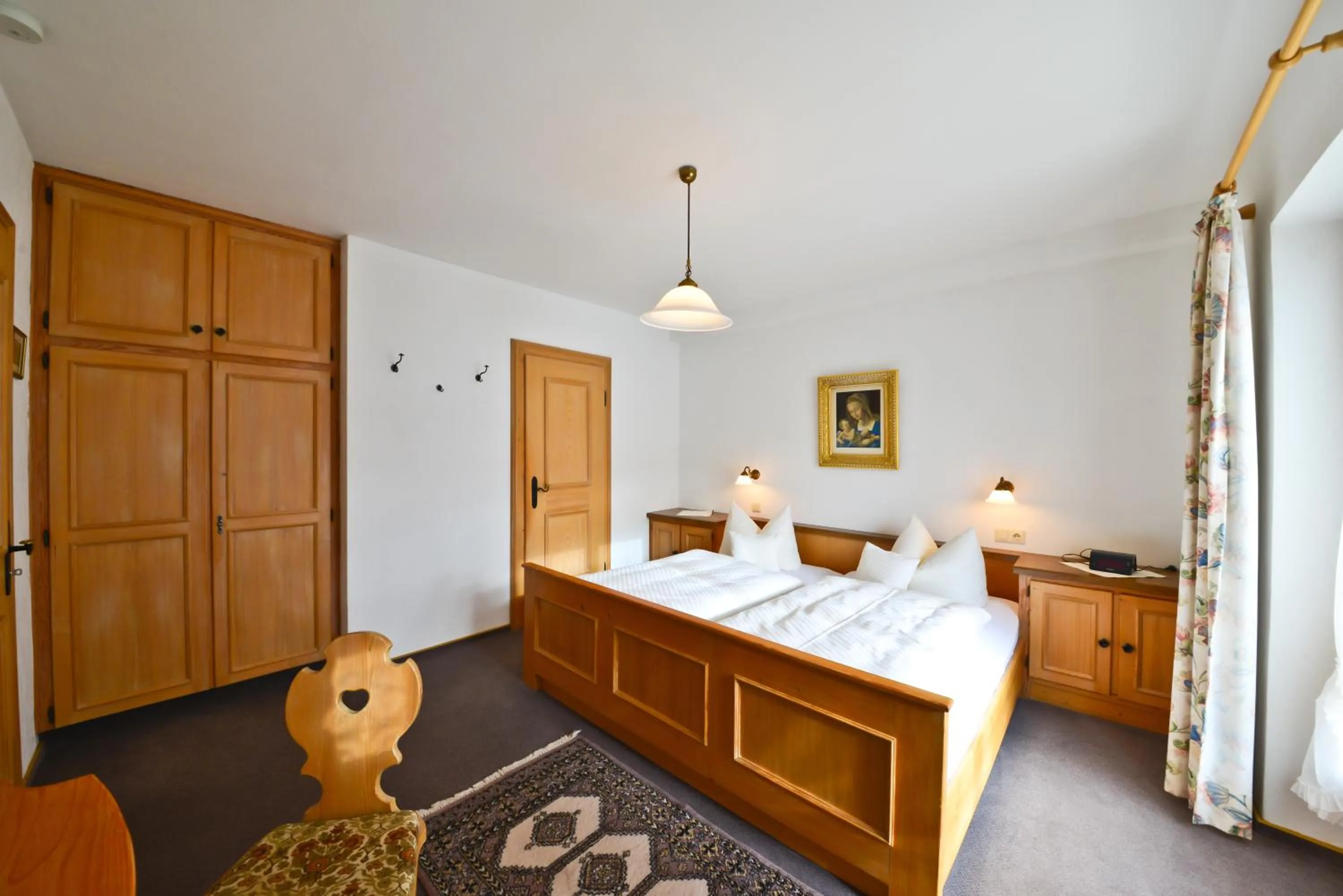 Bed in Gästehaus Heimgarten