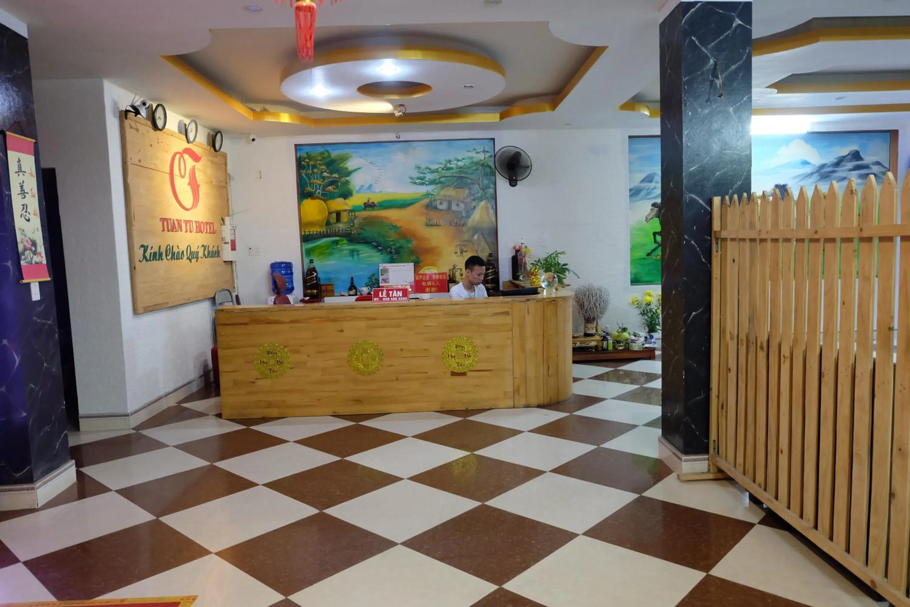 Lobby or reception in Tuan Tu Hotel