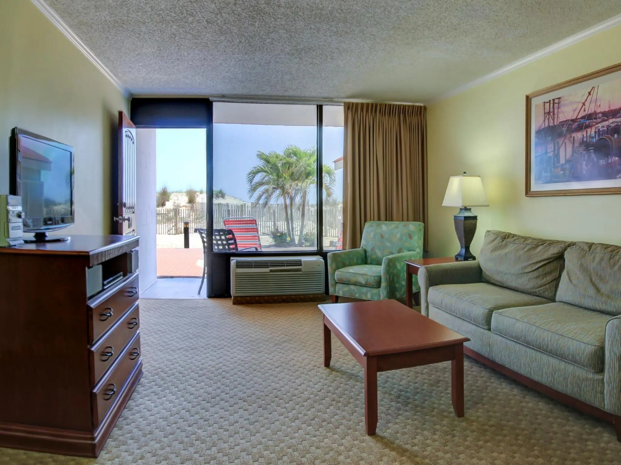Living room in Castle in the Sand