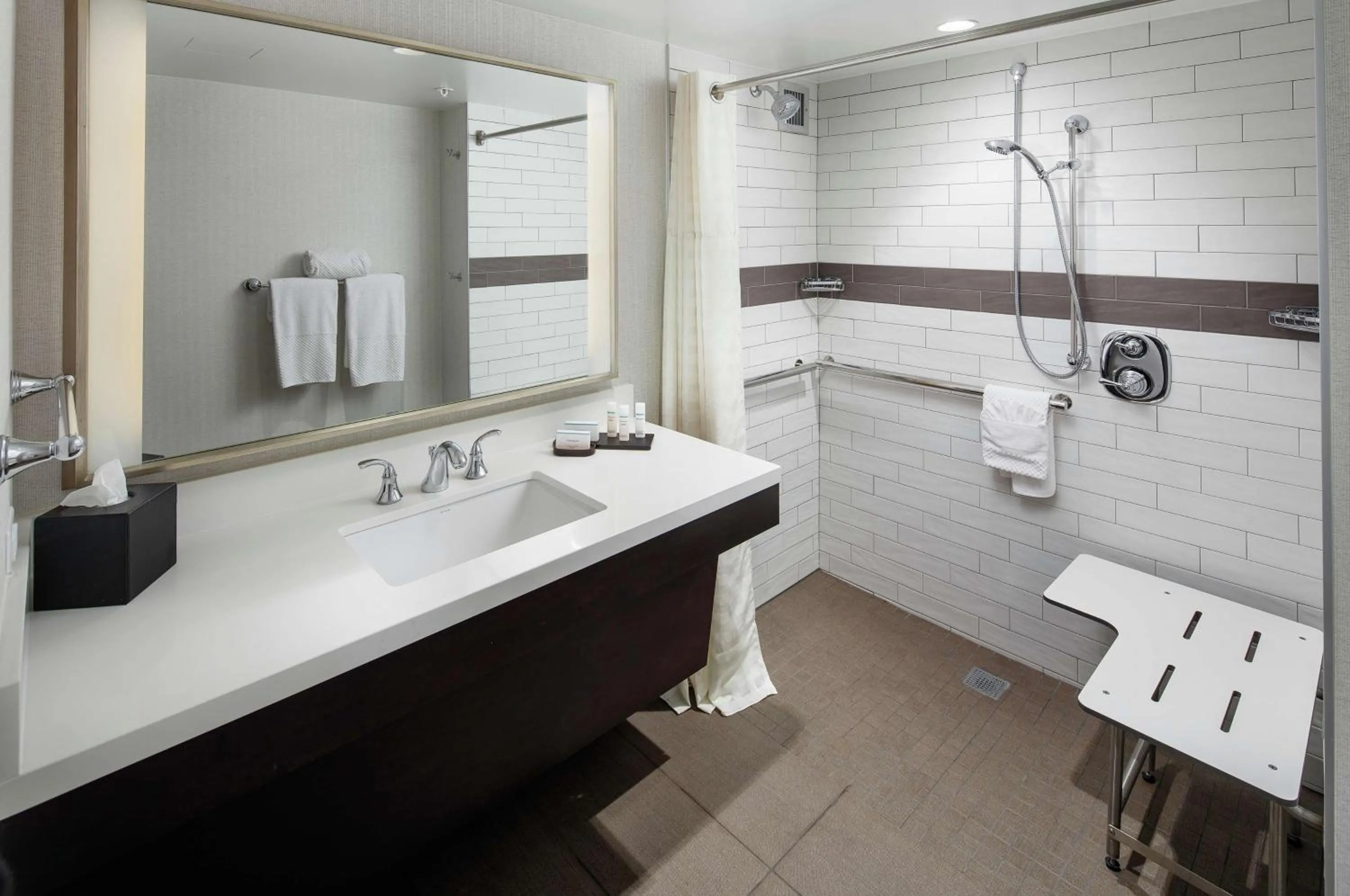 Bathroom in Embassy Suites Tysons Corner