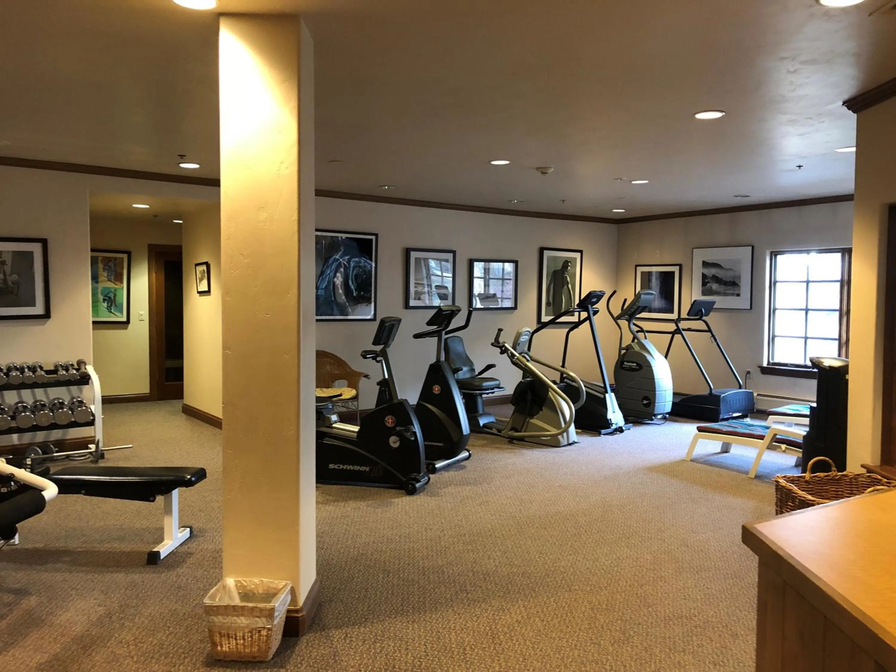 Fitness centre/facilities in Hotel Gasthof Gramshammer
