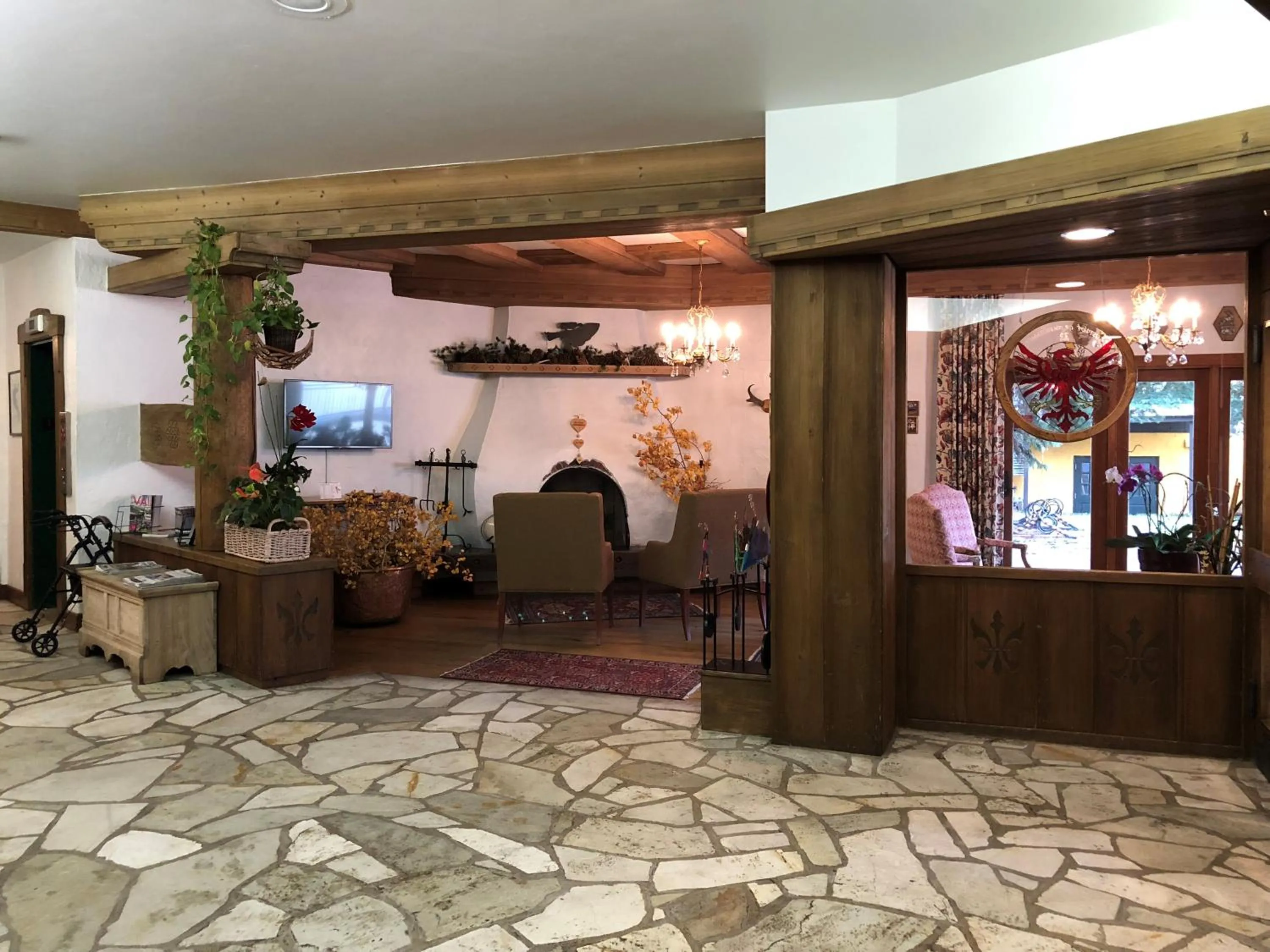 Lobby or reception in Hotel Gasthof Gramshammer