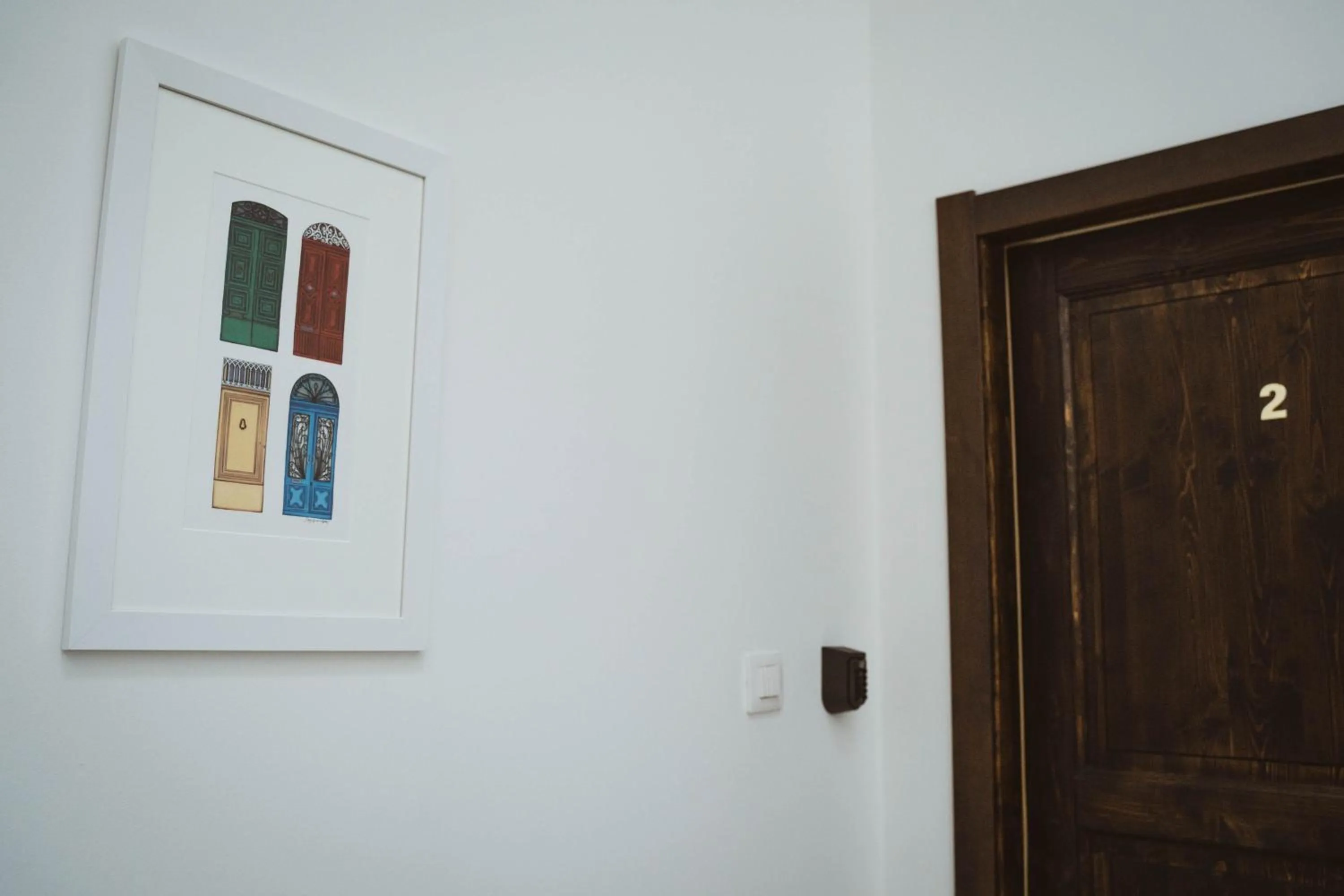 Decorative detail in Fauzia B&B