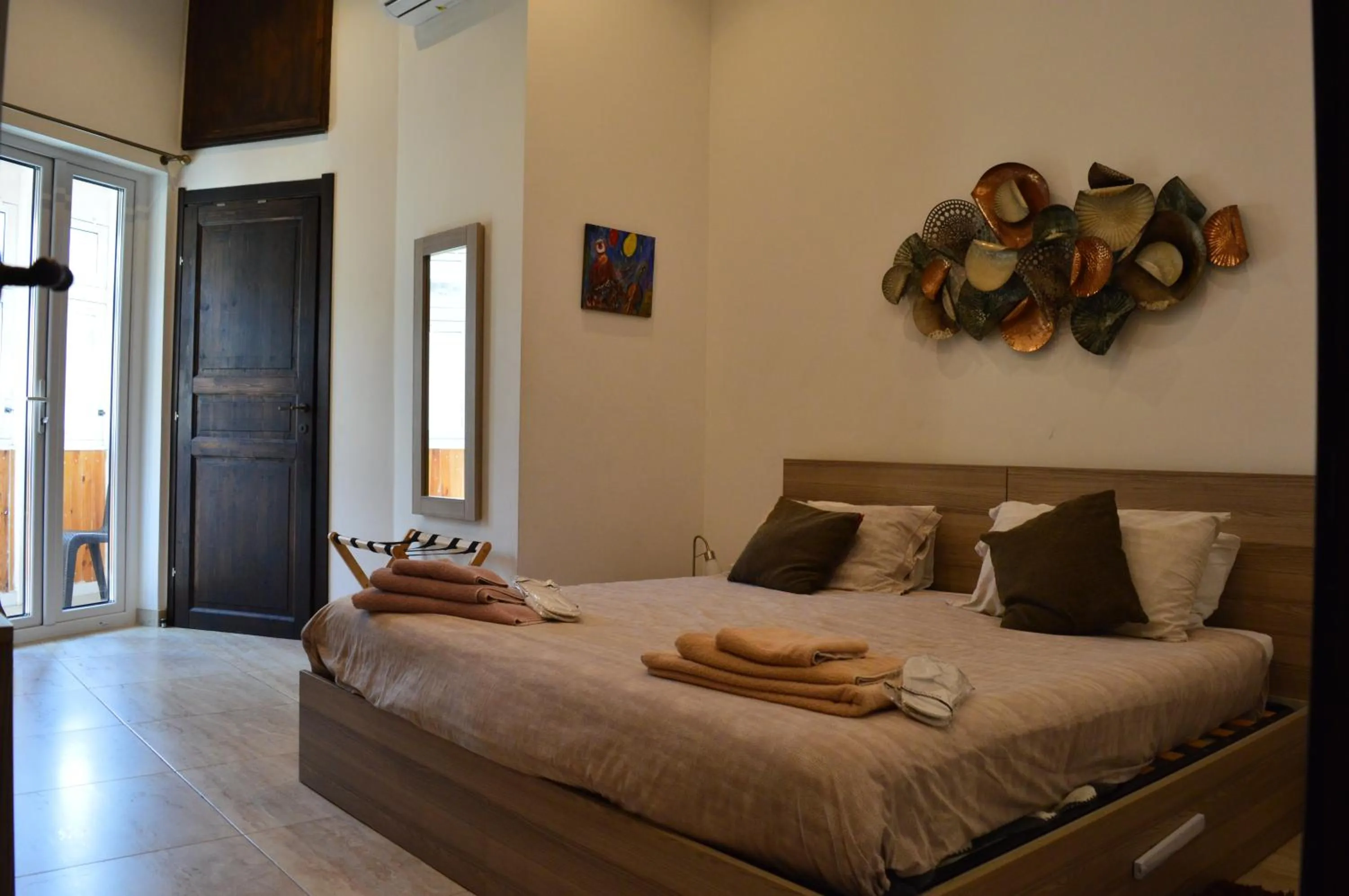 Bed in Fauzia B&B