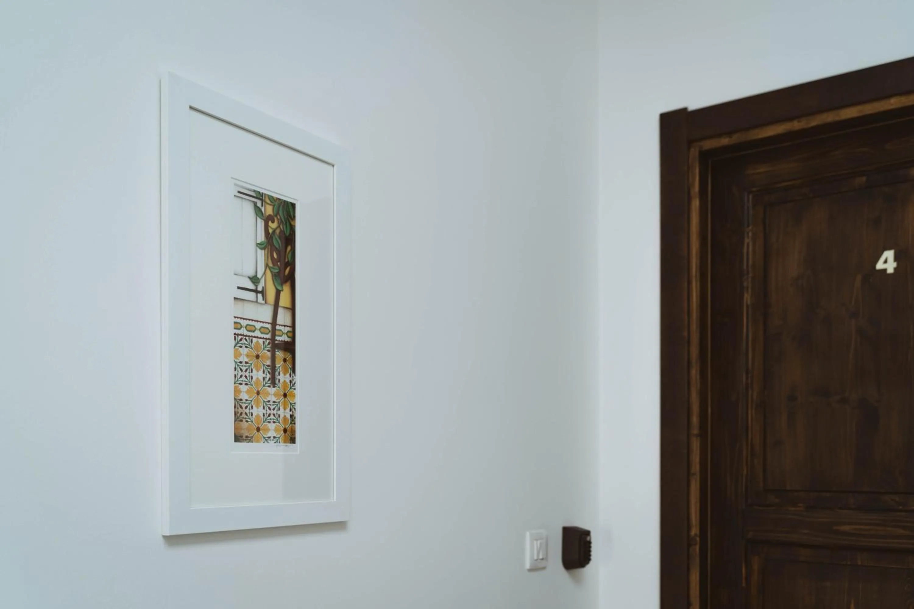 Decorative detail in Fauzia B&B