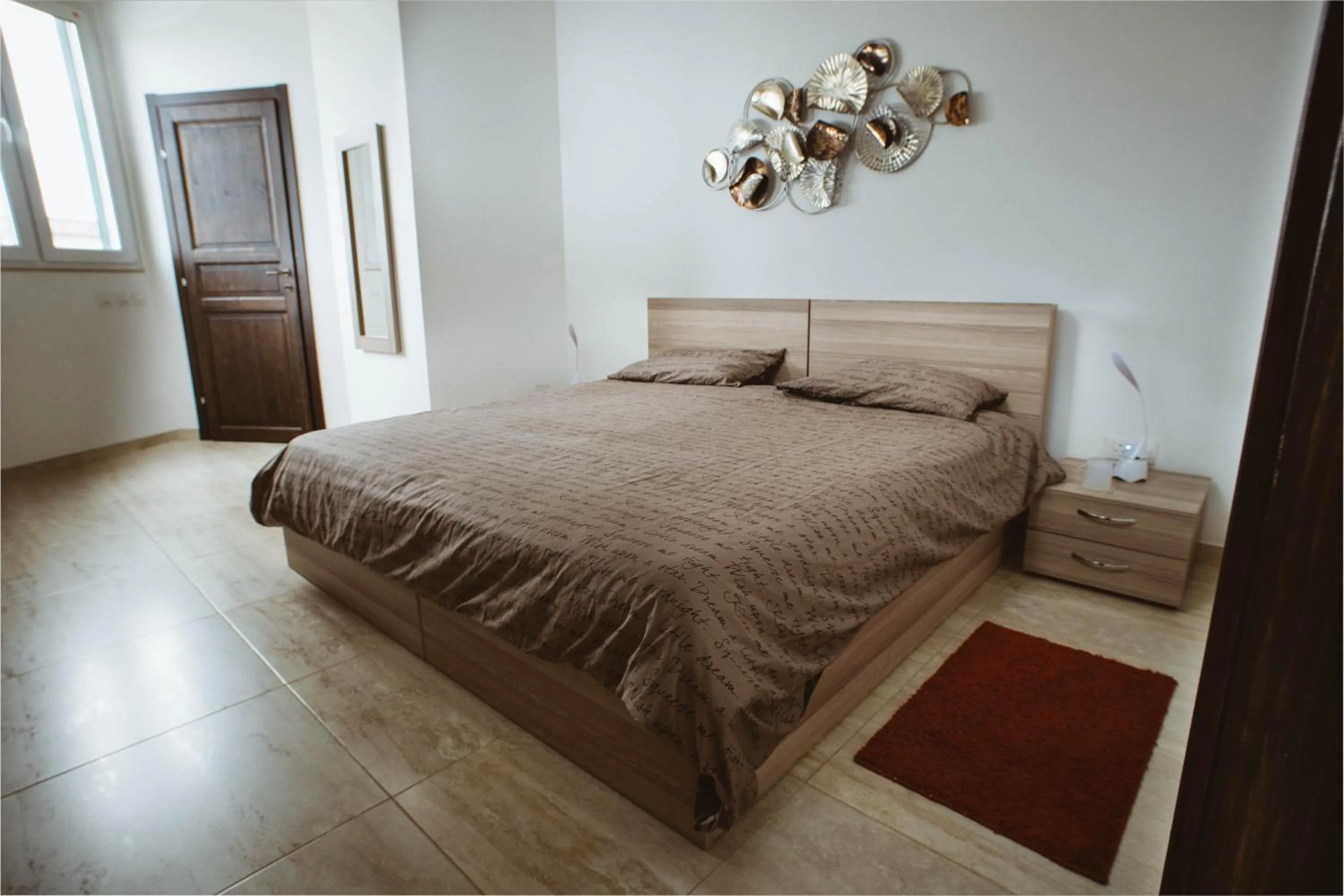 Bed in Fauzia B&B