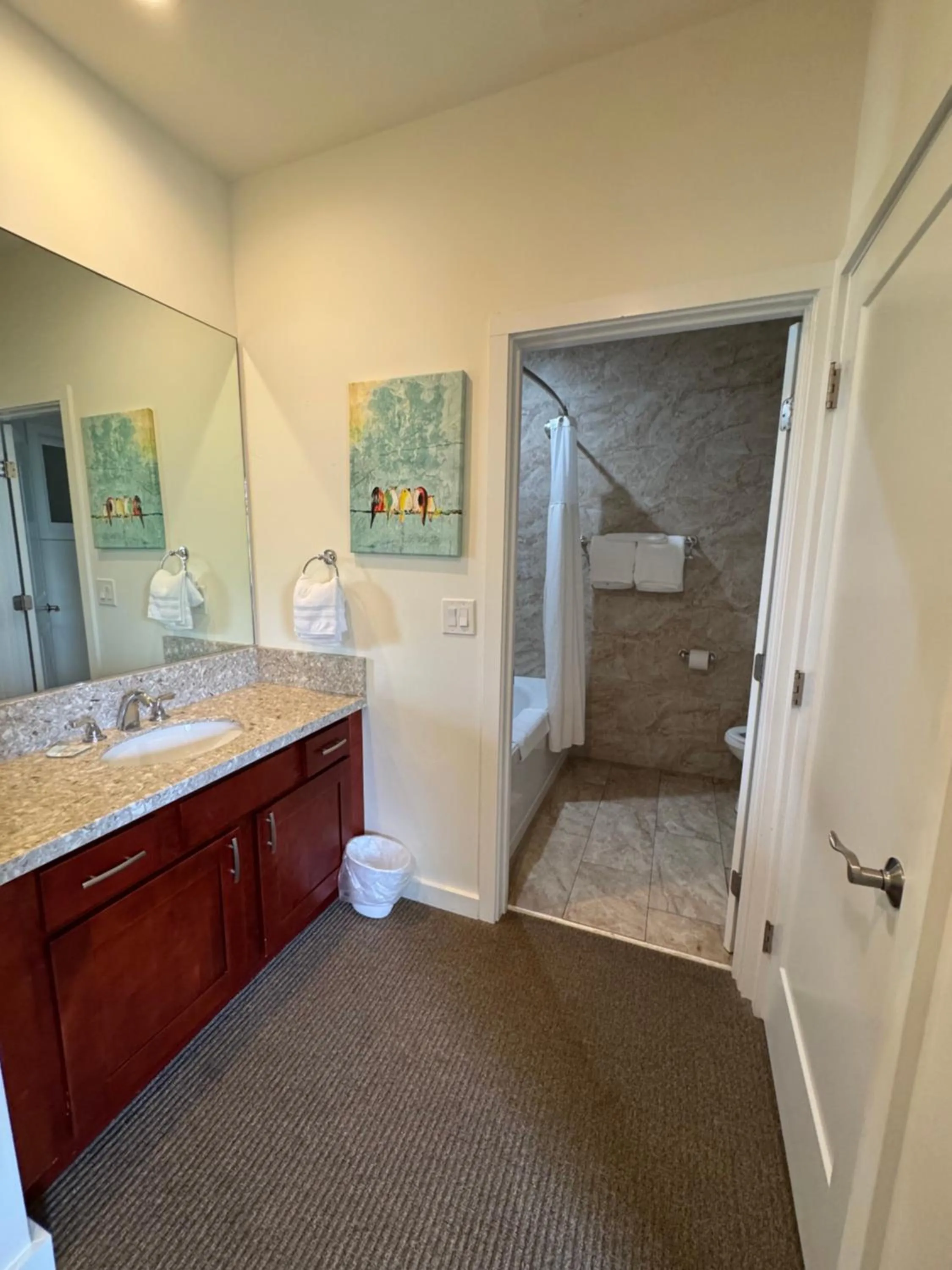 Bathroom in Hotel Coral Reef