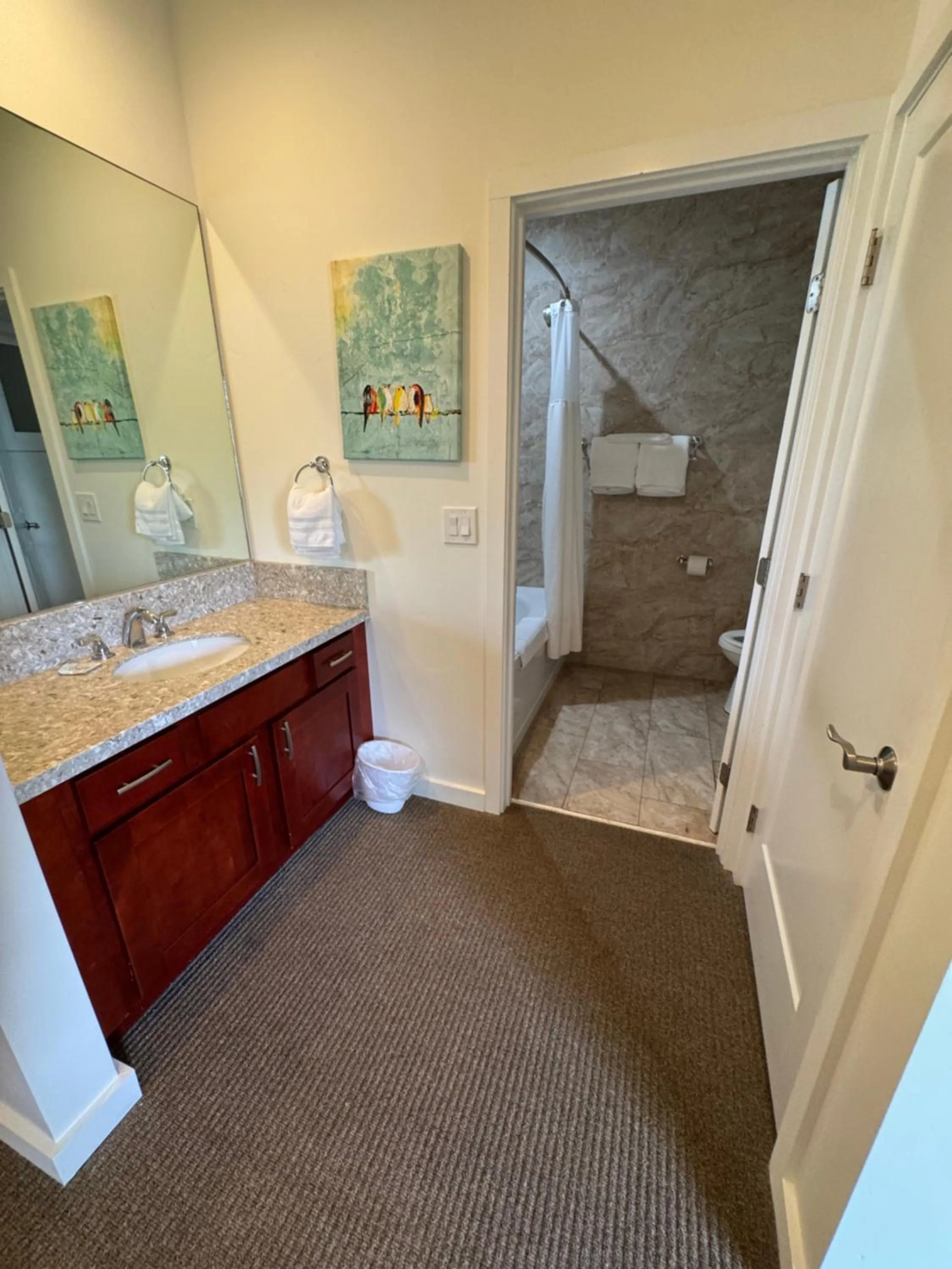 Bathroom in Hotel Coral Reef