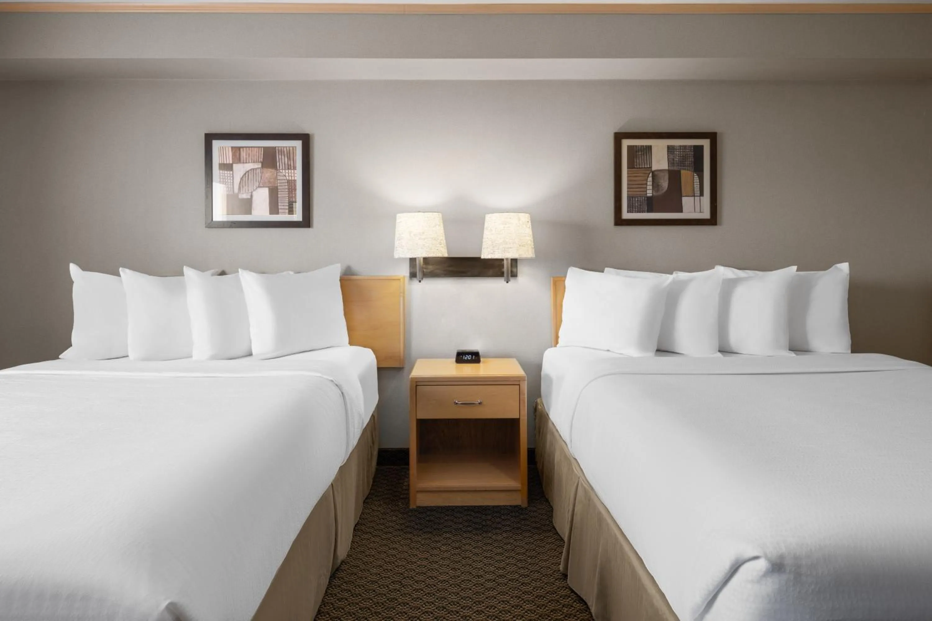 Bed in Travelodge by Wyndham Fort McMurray