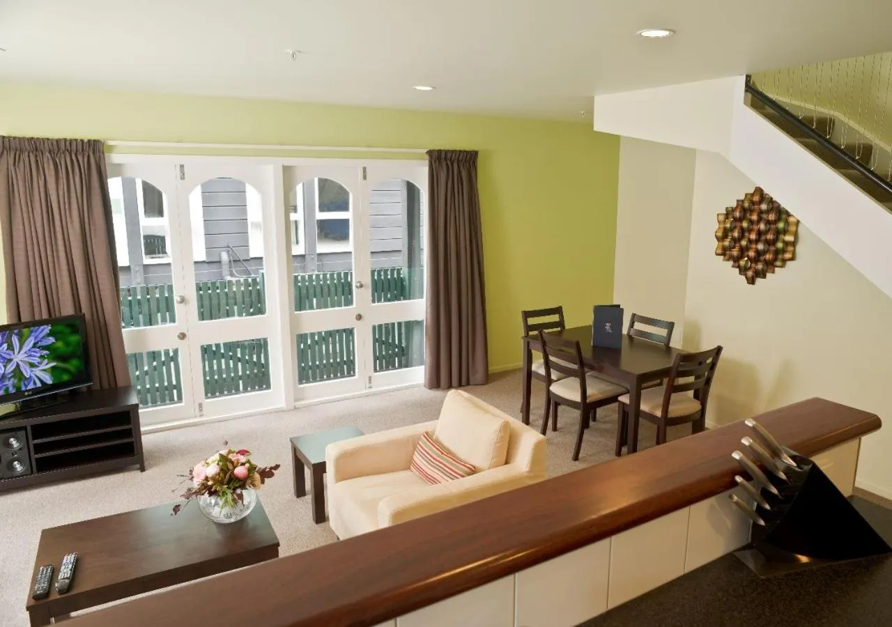 Living room in Willis Village