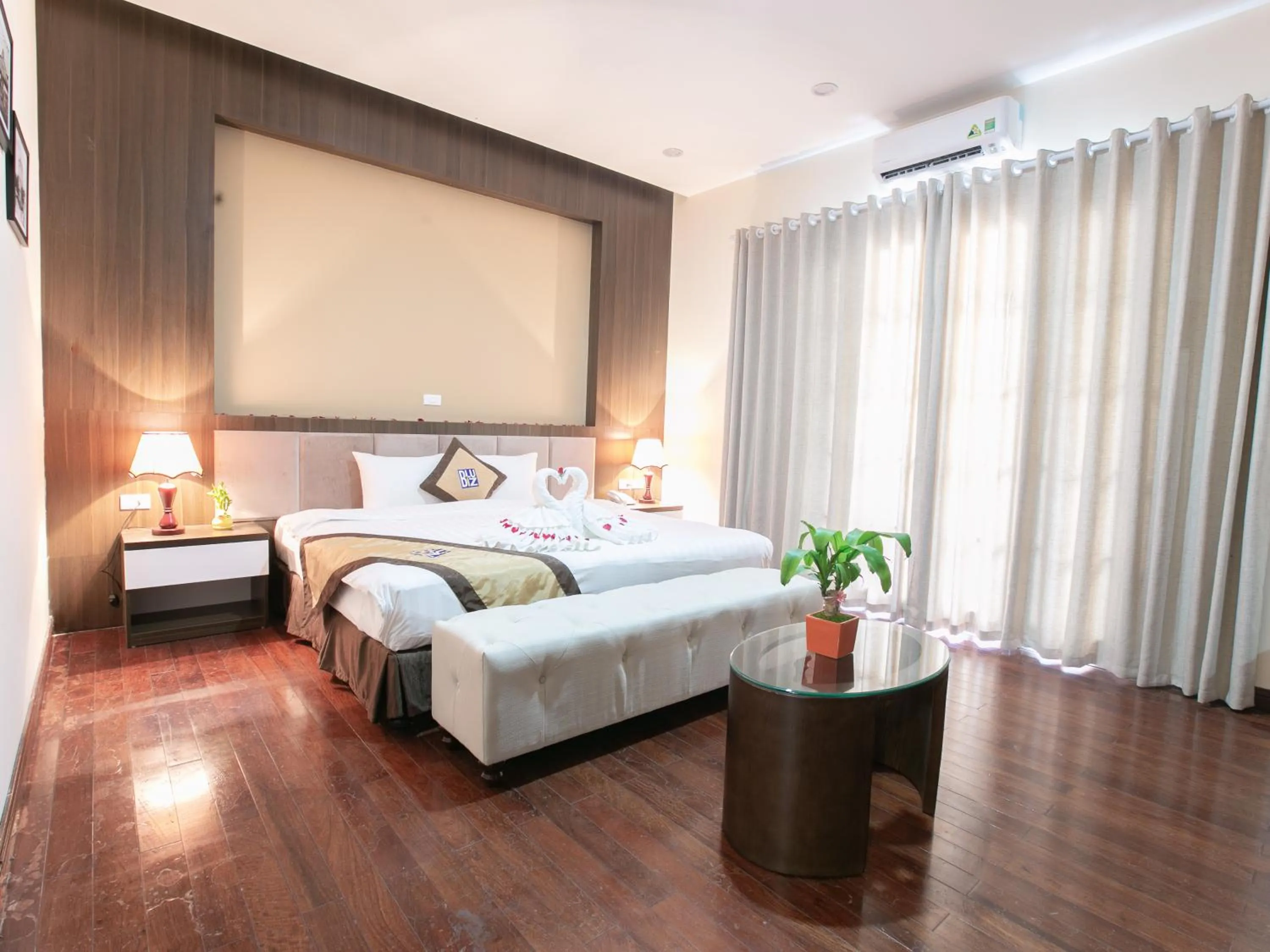 Bed in Blubiz Hotel My Dinh Song Da