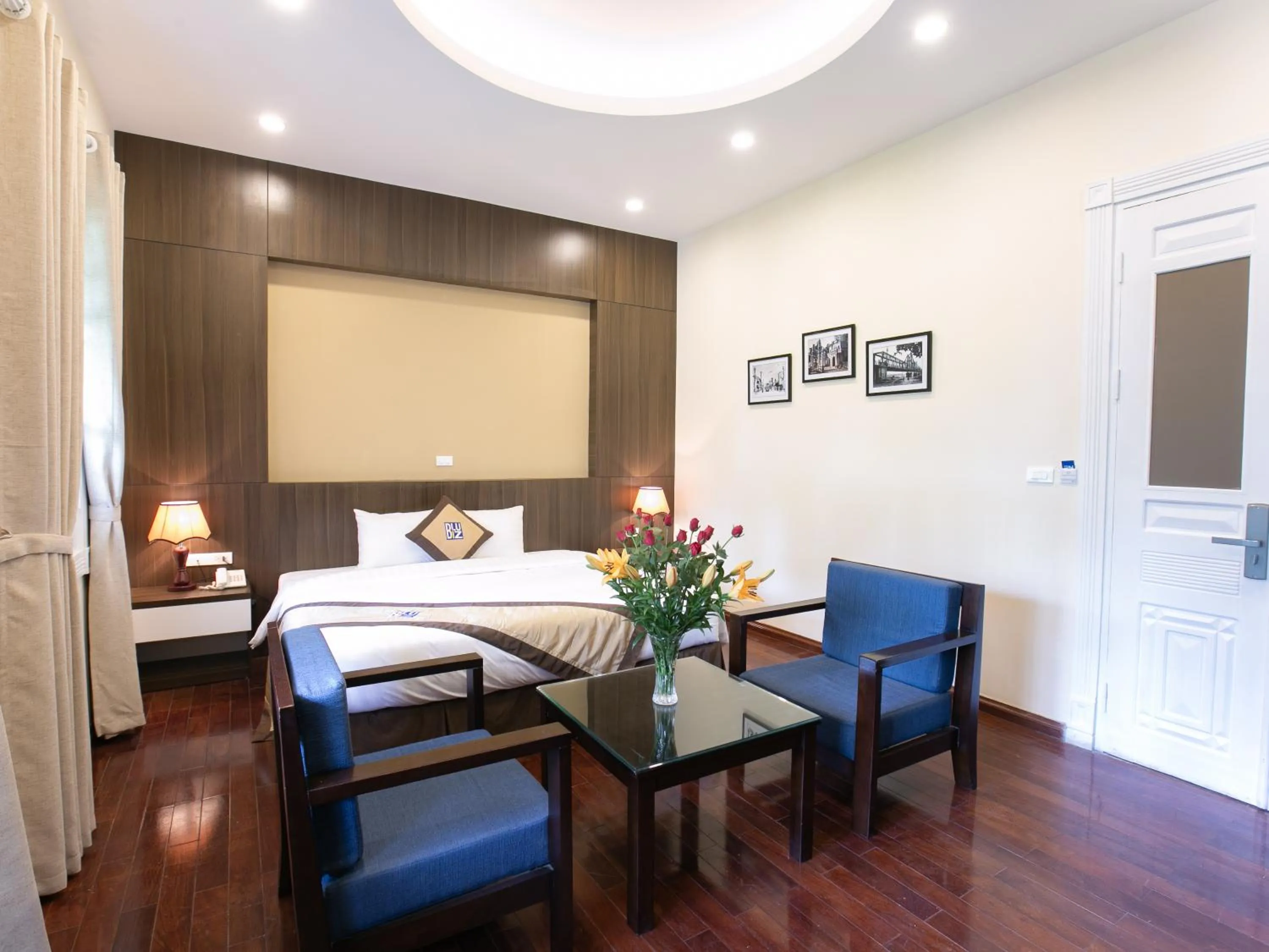 Bed in Blubiz Hotel My Dinh Song Da