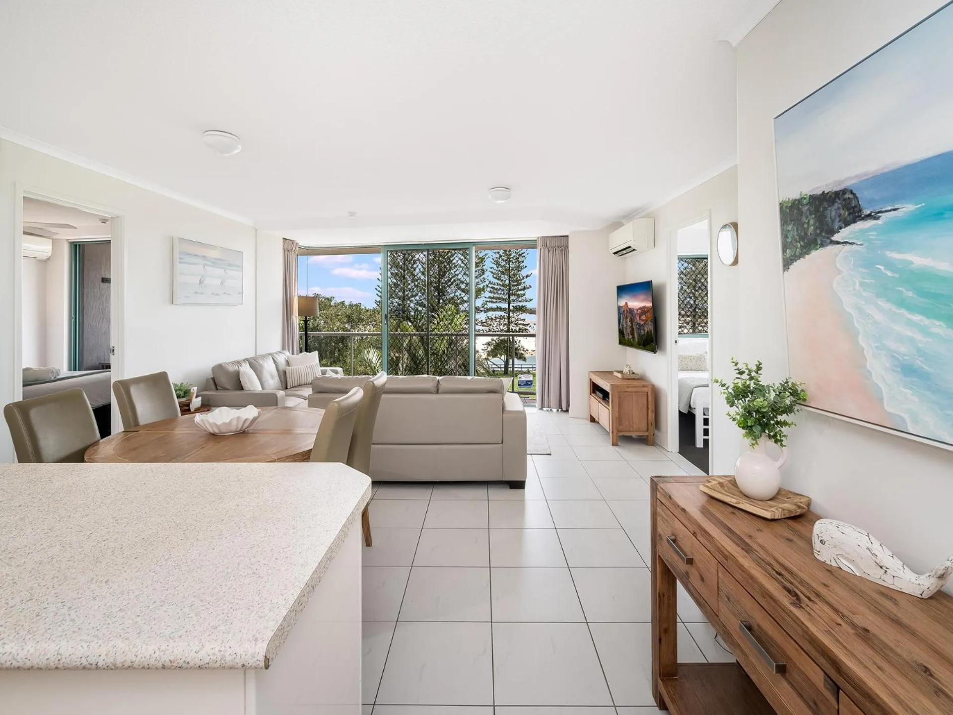 Living room in Waterview Resort