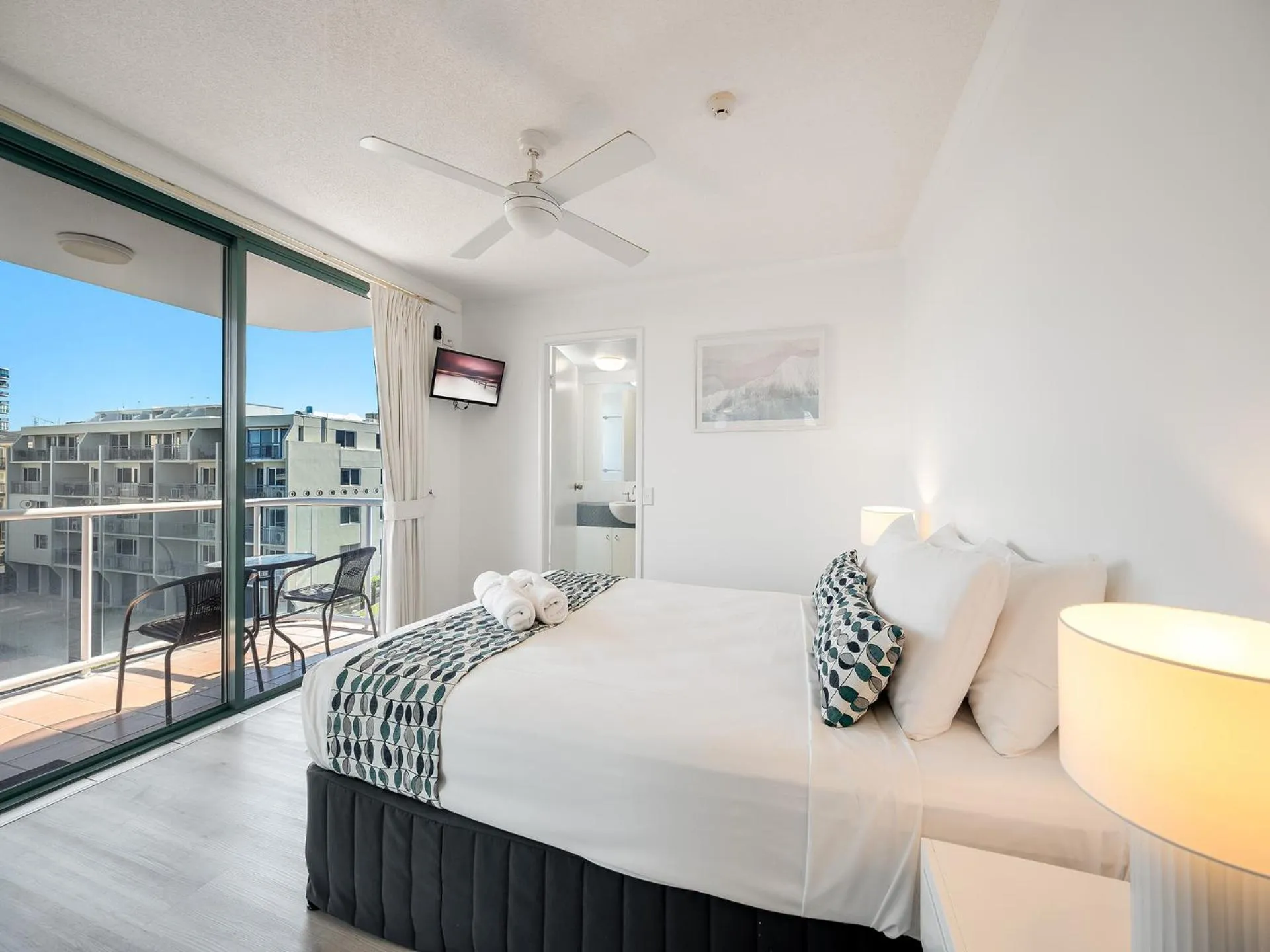 Bed in Waterview Resort