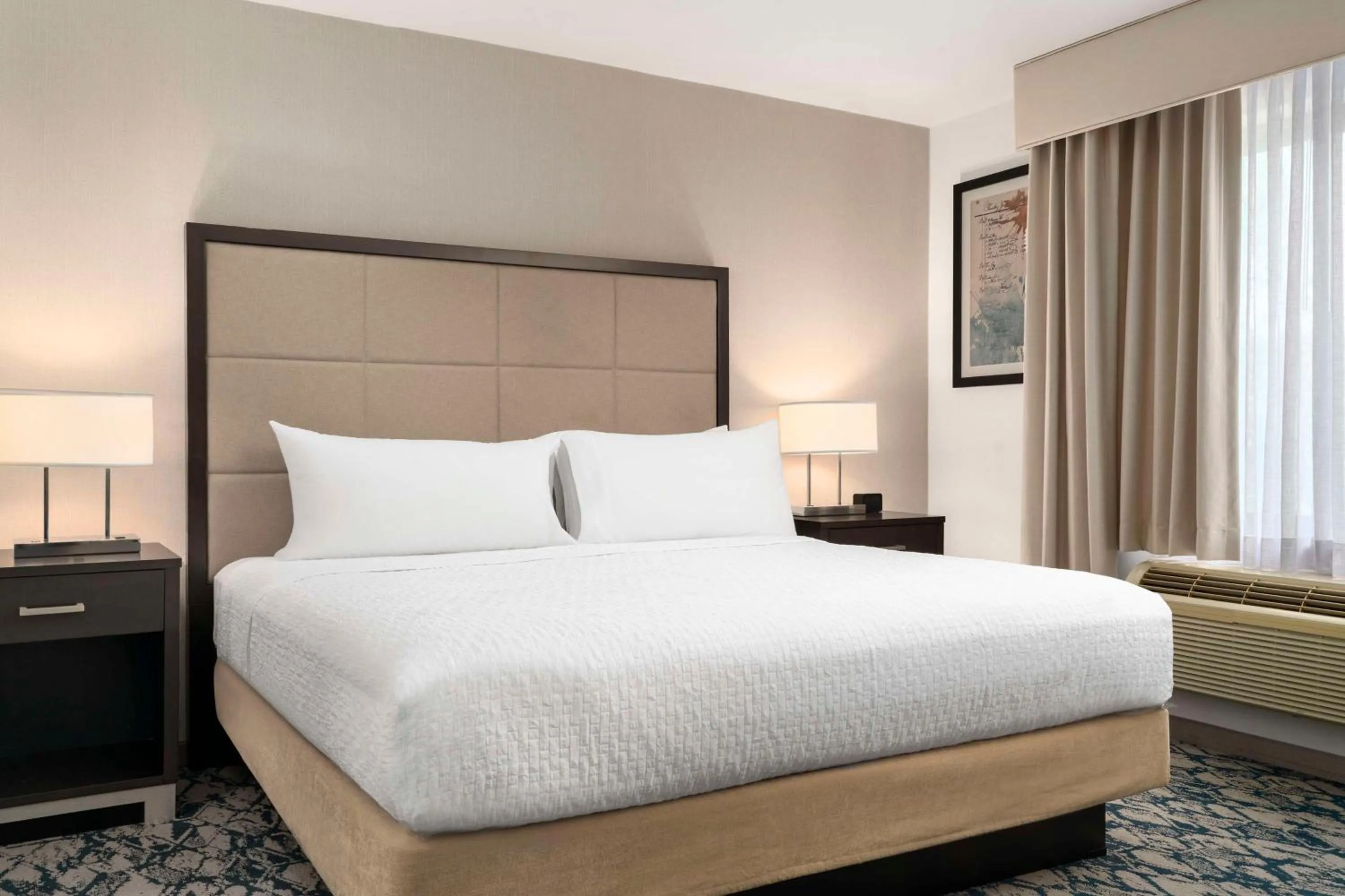 Bed in Homewood Suites by Hilton Boston Cambridge-Arlington, MA