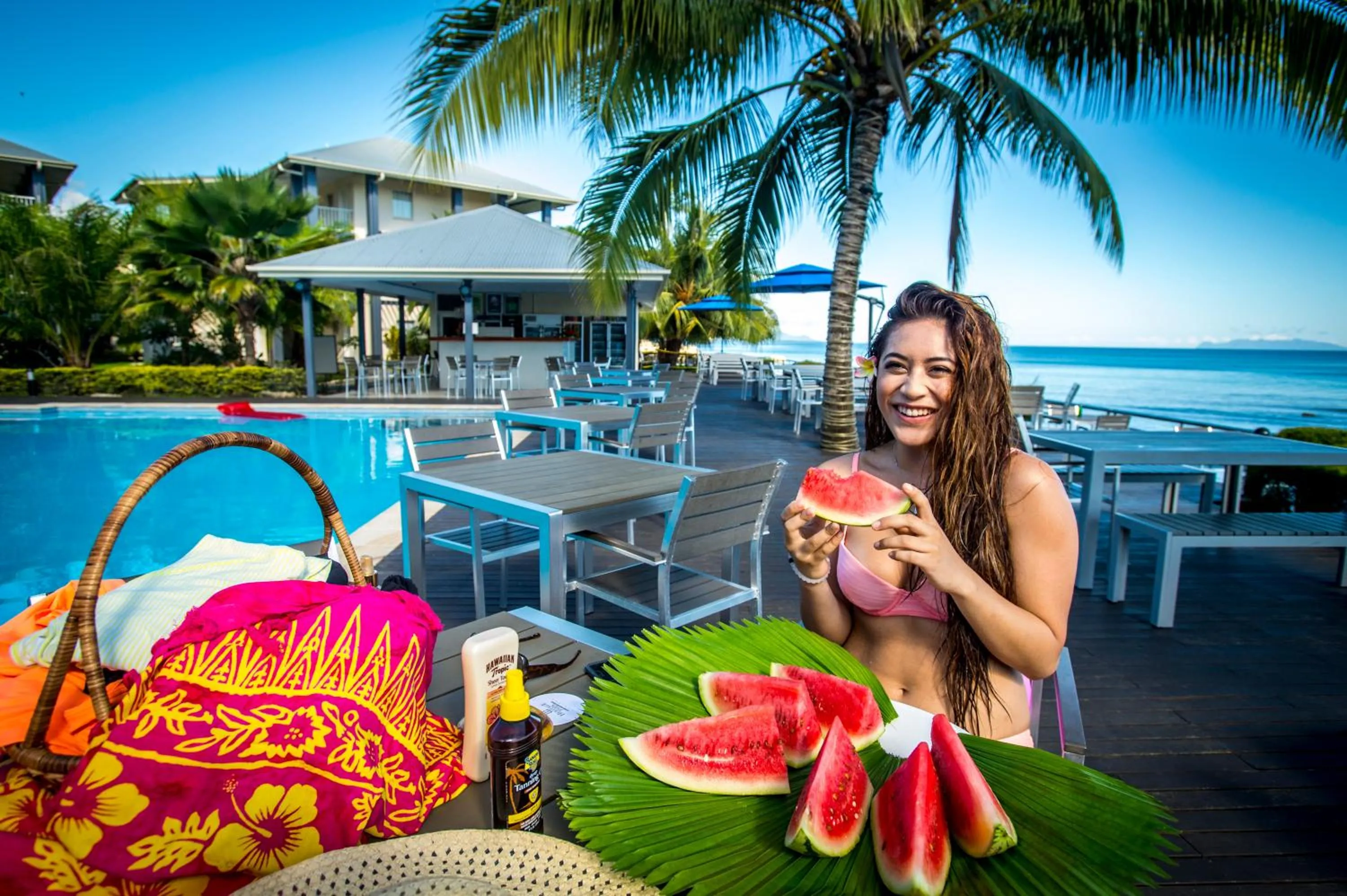 Swimming pool in Heritage Park Hotel