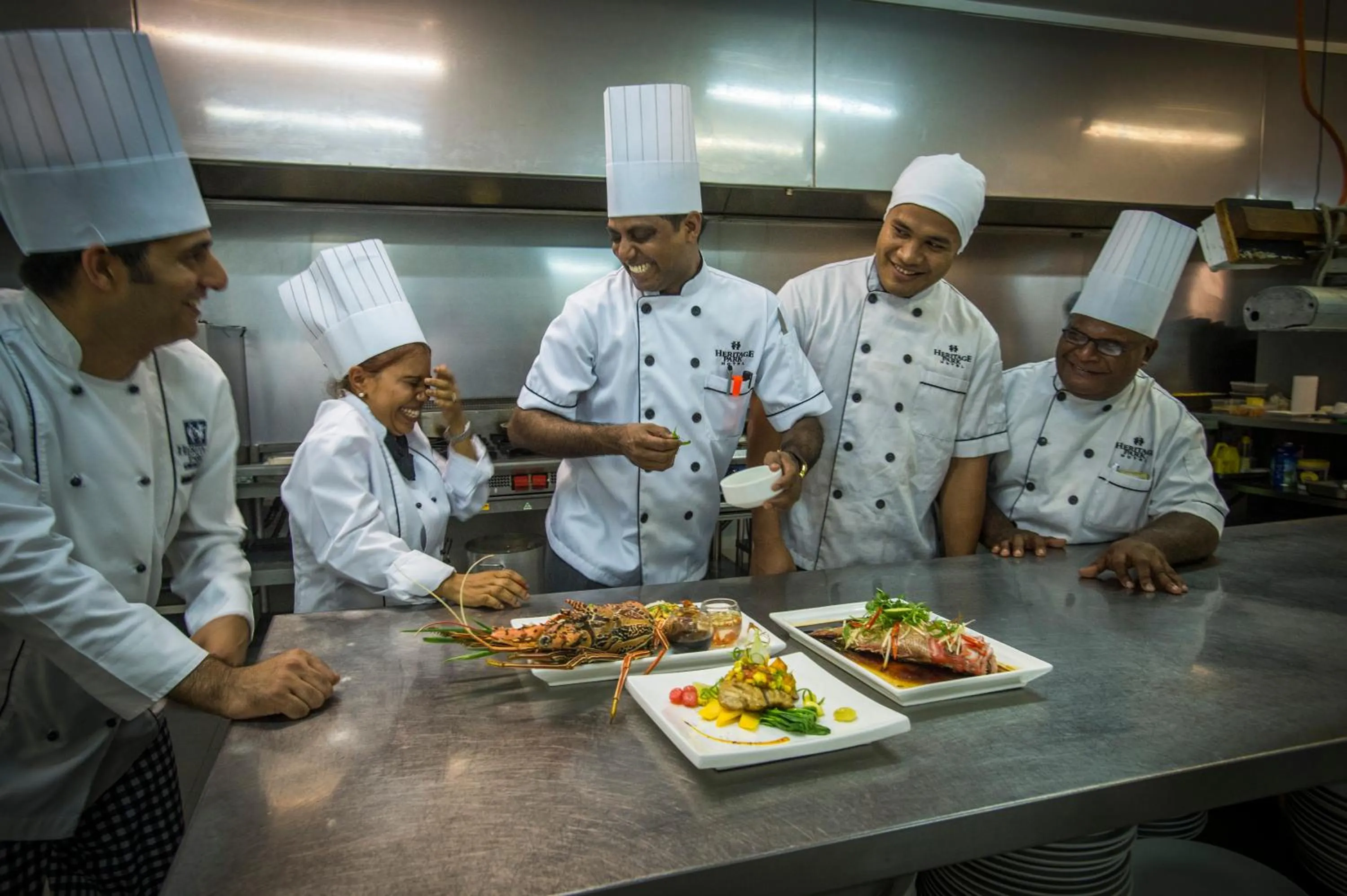 Staff in Heritage Park Hotel