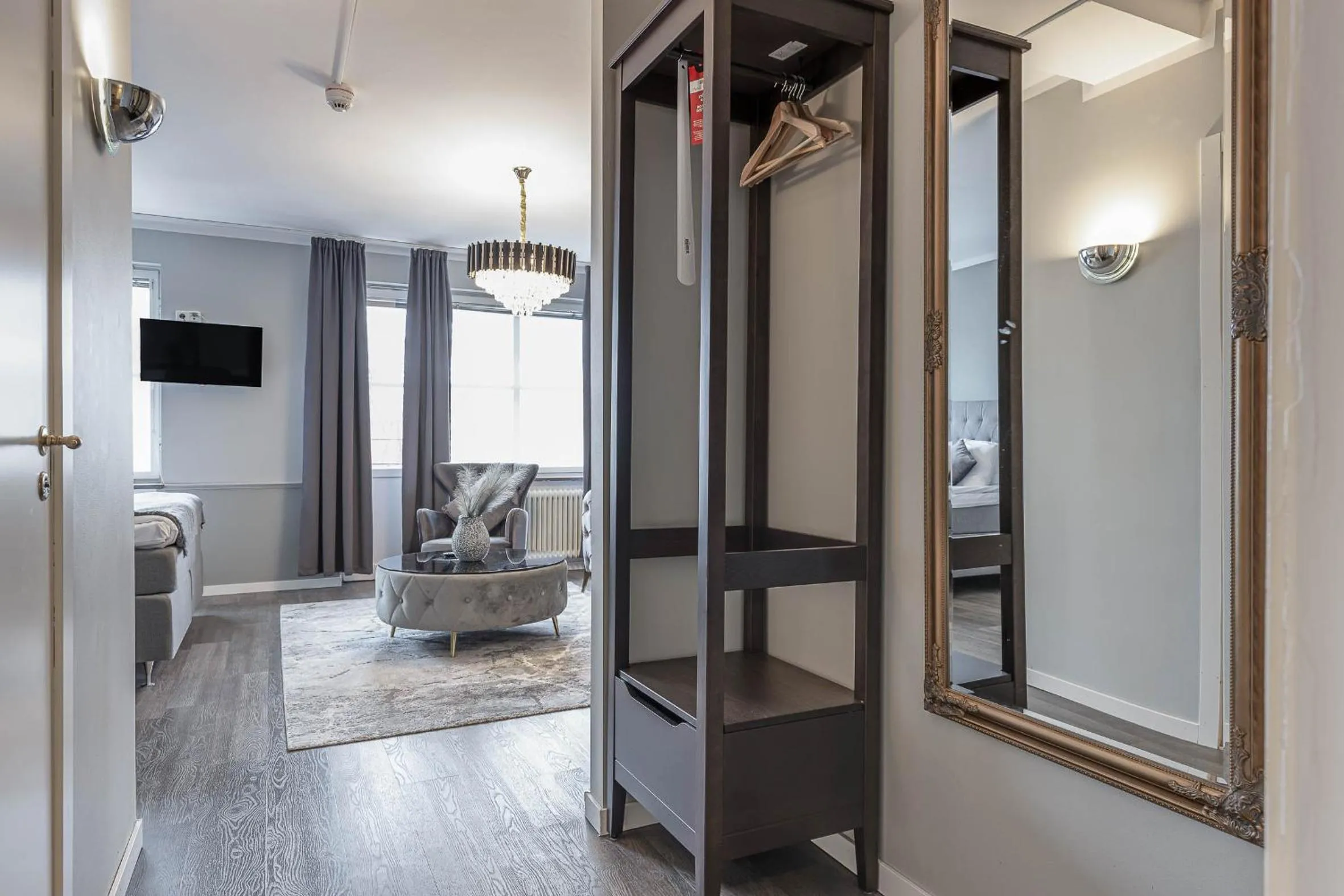 Photo of the whole room in Hotell Arkad